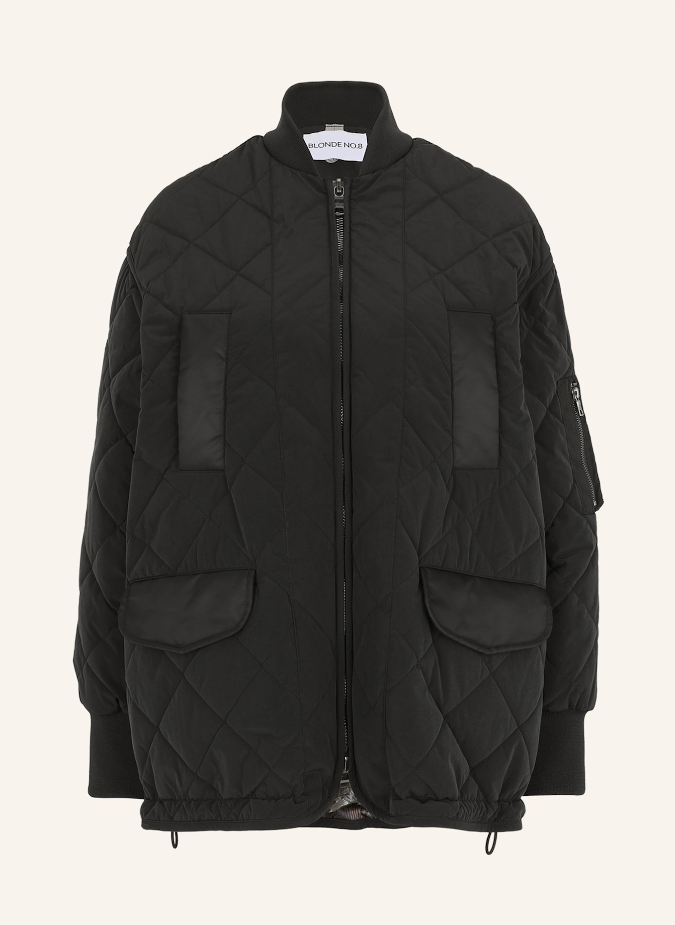 BLONDE No.8 Jacke TENI: SCHWARZ