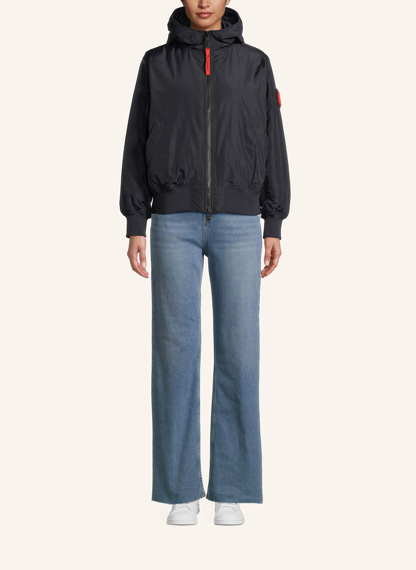 No.1 Como Bomberjacke AMSTERDAM: DUNKELBLAU