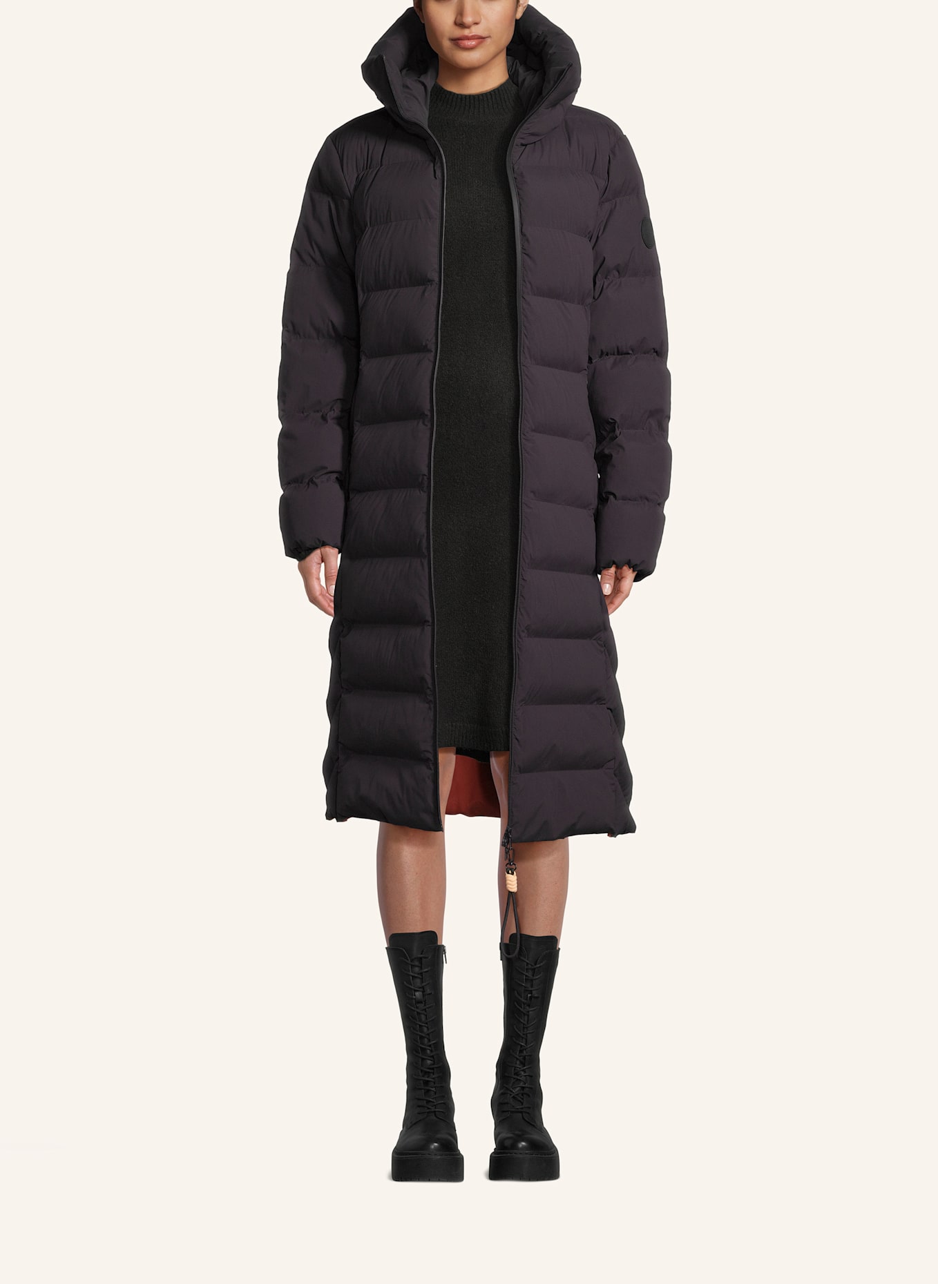 No.1 Como Steppmantel SUSE: SCHWARZ