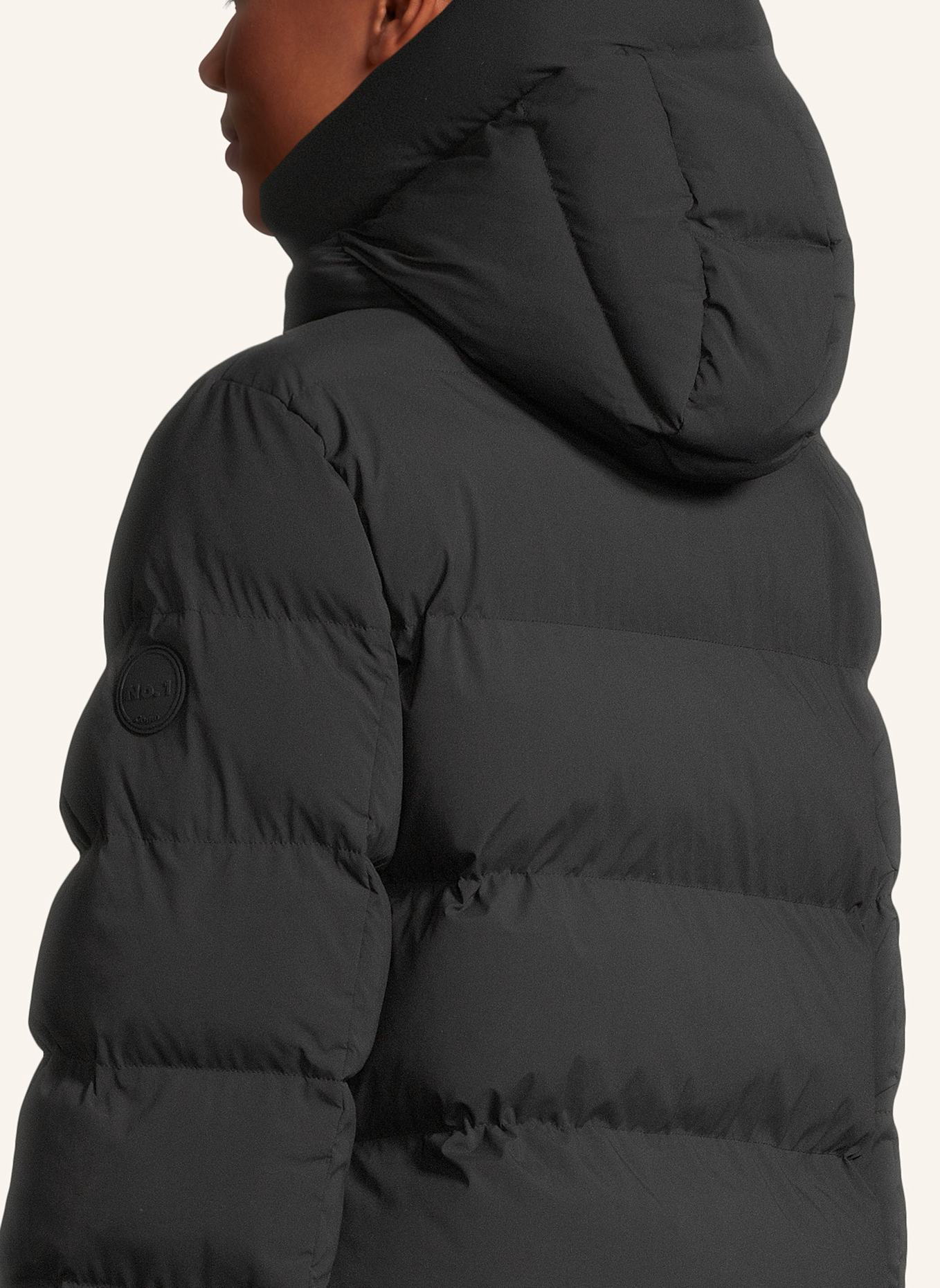 No.1 Como Steppjacke LINDA: SCHWARZ