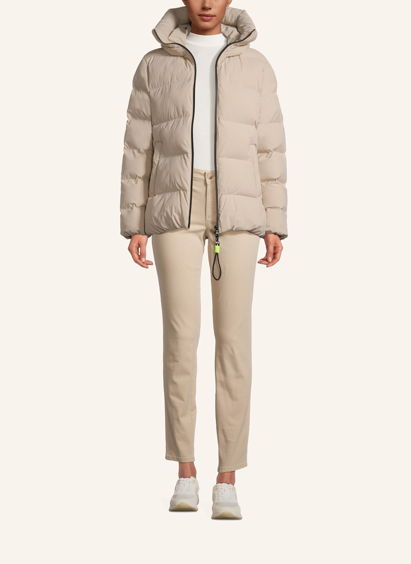 No.1 Como Steppjacke LINDA: CREME