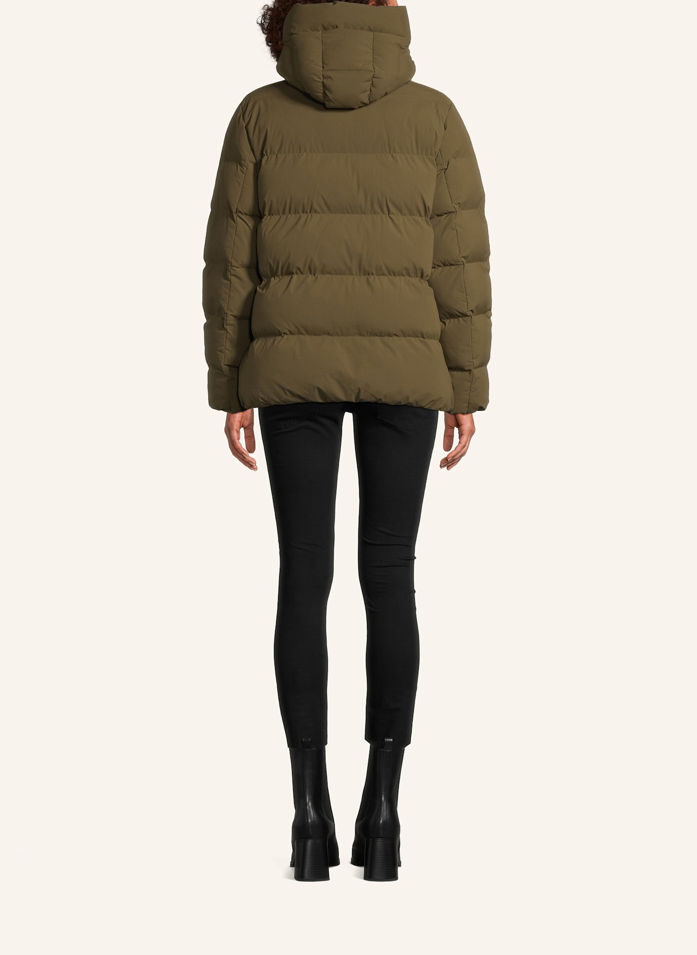 No.1 Como Steppjacke LINDA: DUNKELGRÜN