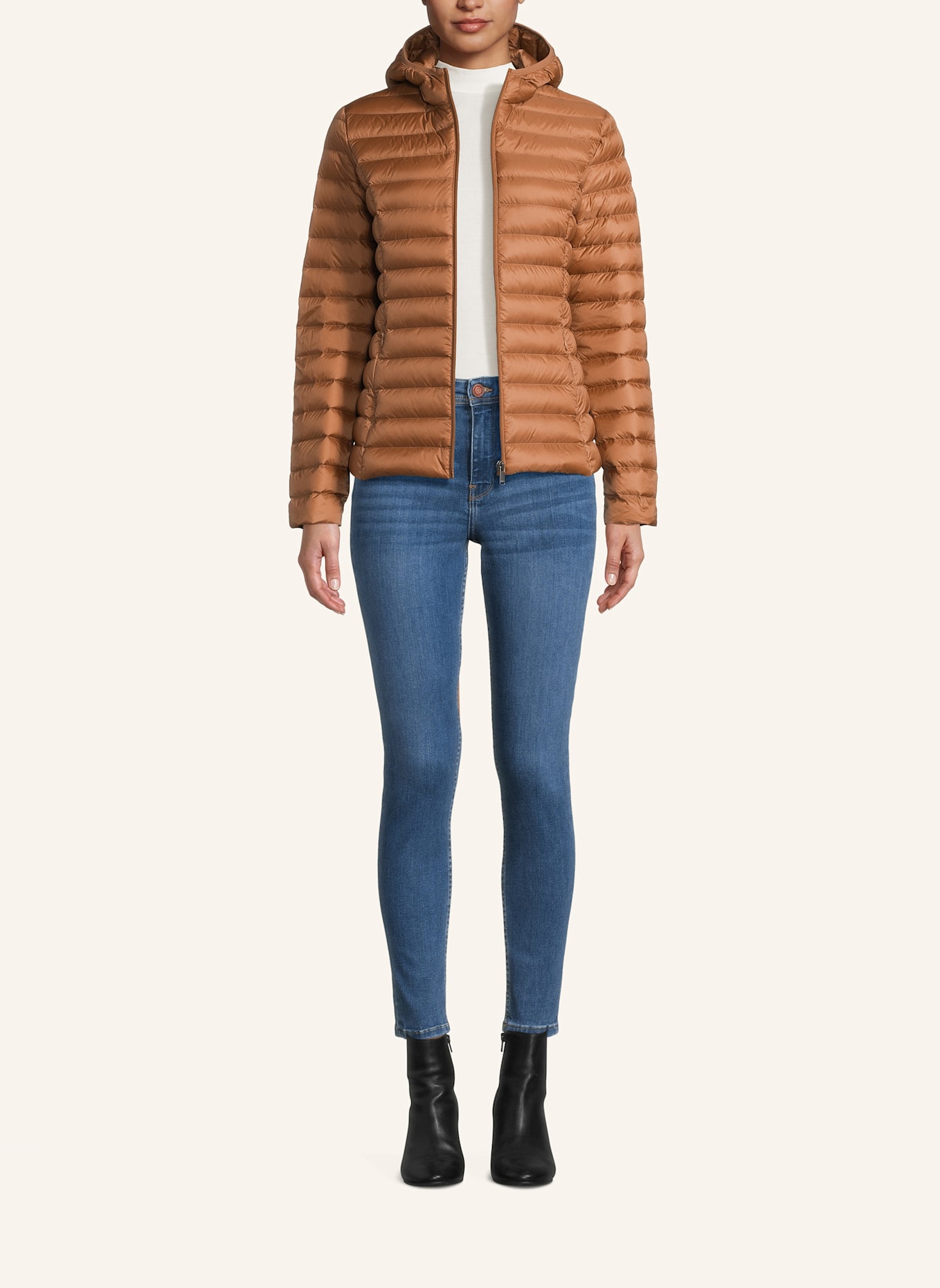 JOTT Lightweight-Daunenjacke CLOE: BRAUN