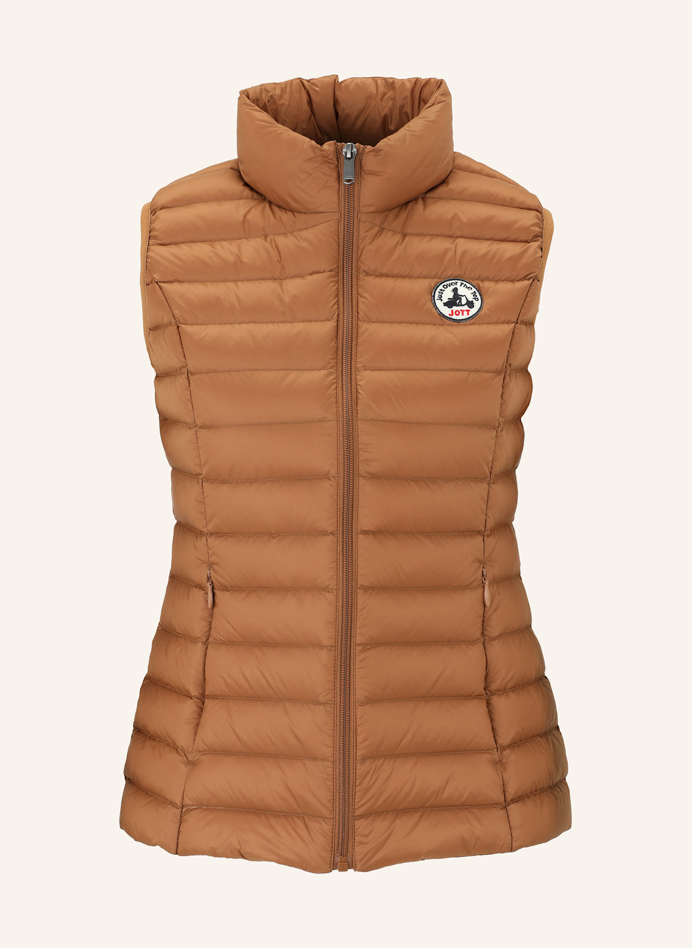 JOTT Lightweight-Daunenweste SEDA: BRAUN