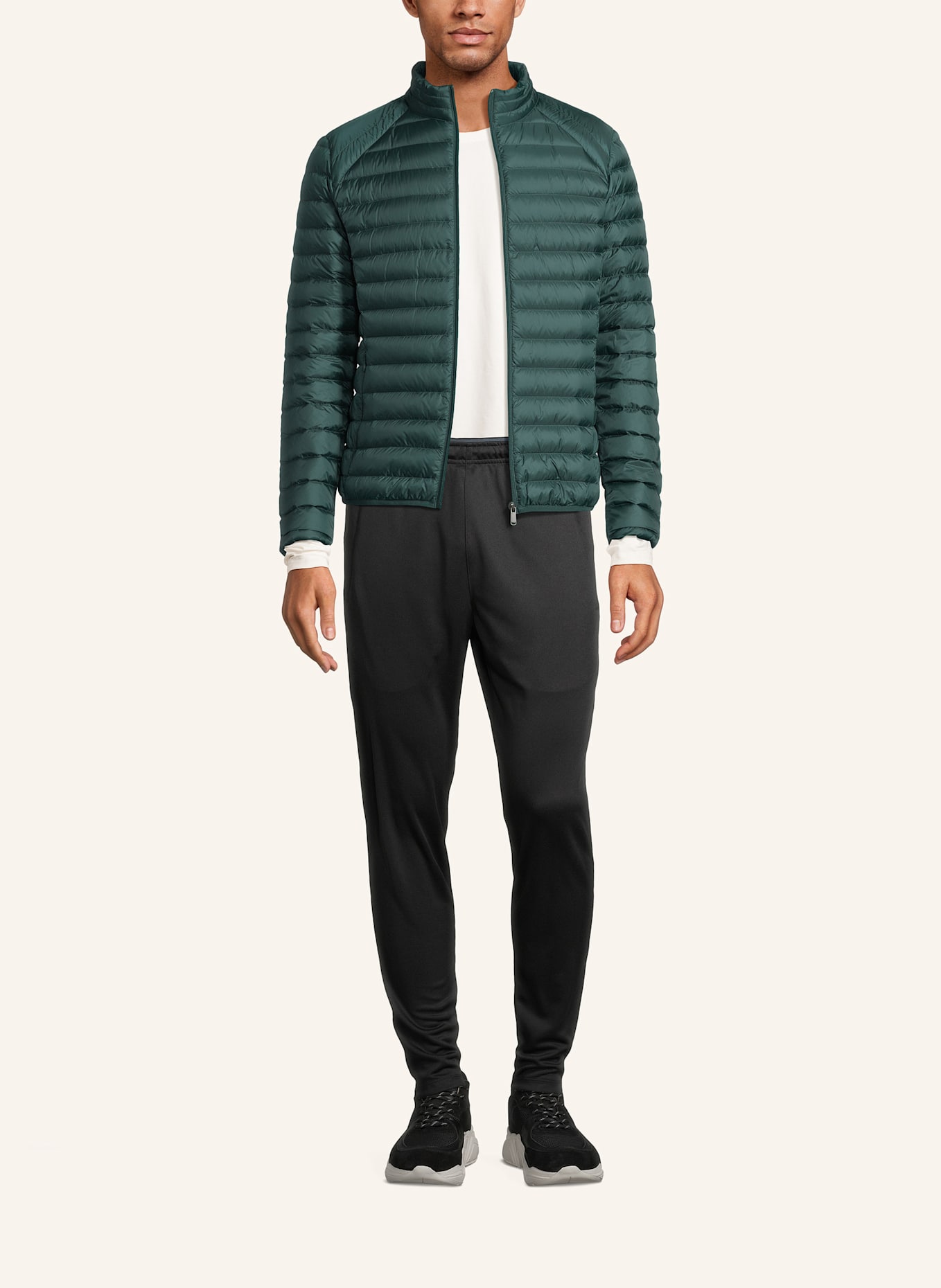 JOTT Lightweight-Daunenjacke MAT: DUNKELGRÜN