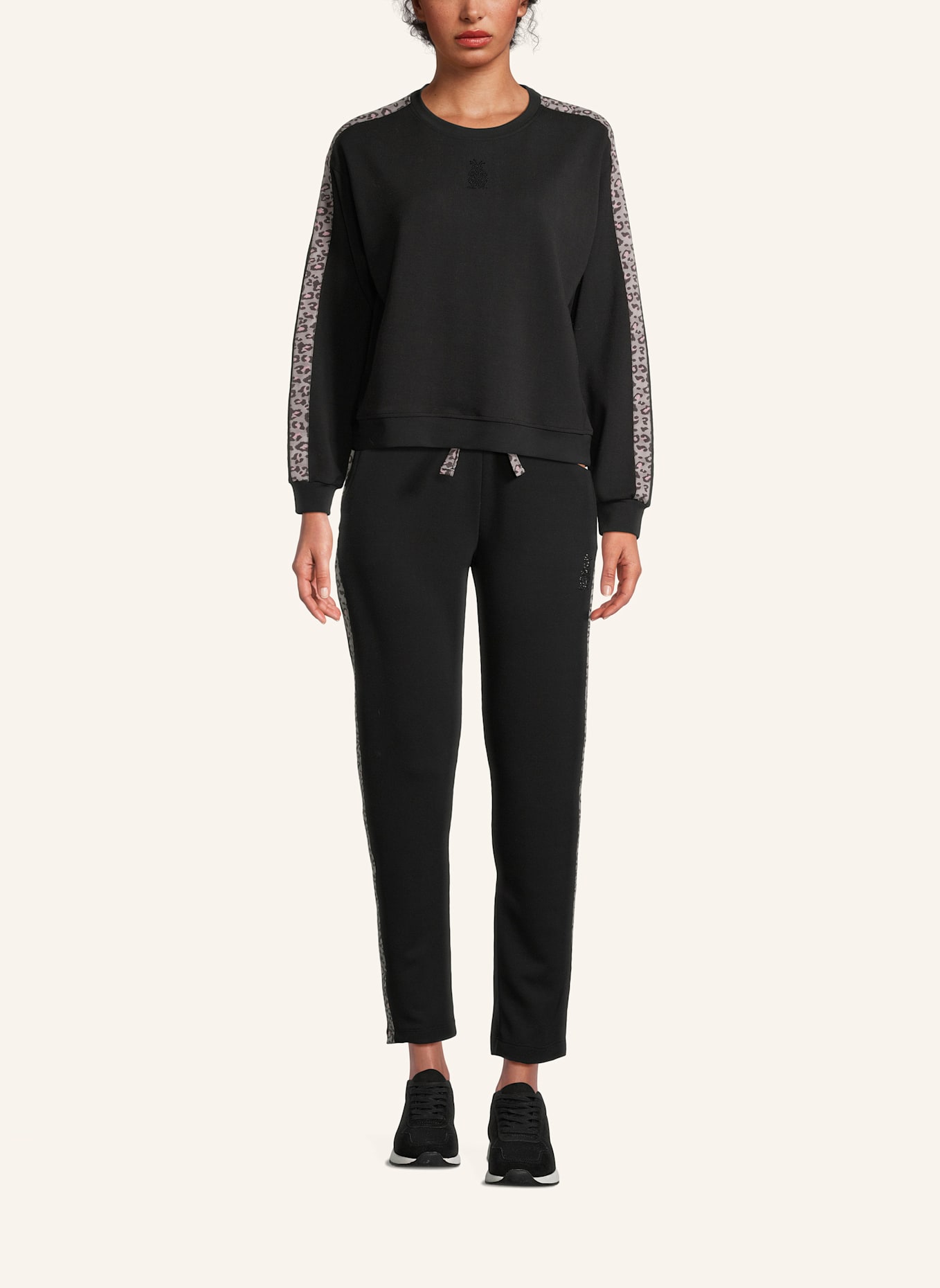 FrogBox Hose im Jogging-Stil: SCHWARZ