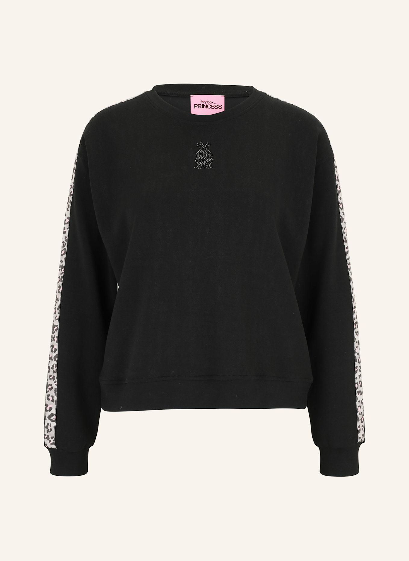 FrogBox Sweatshirt: SCHWARZ
