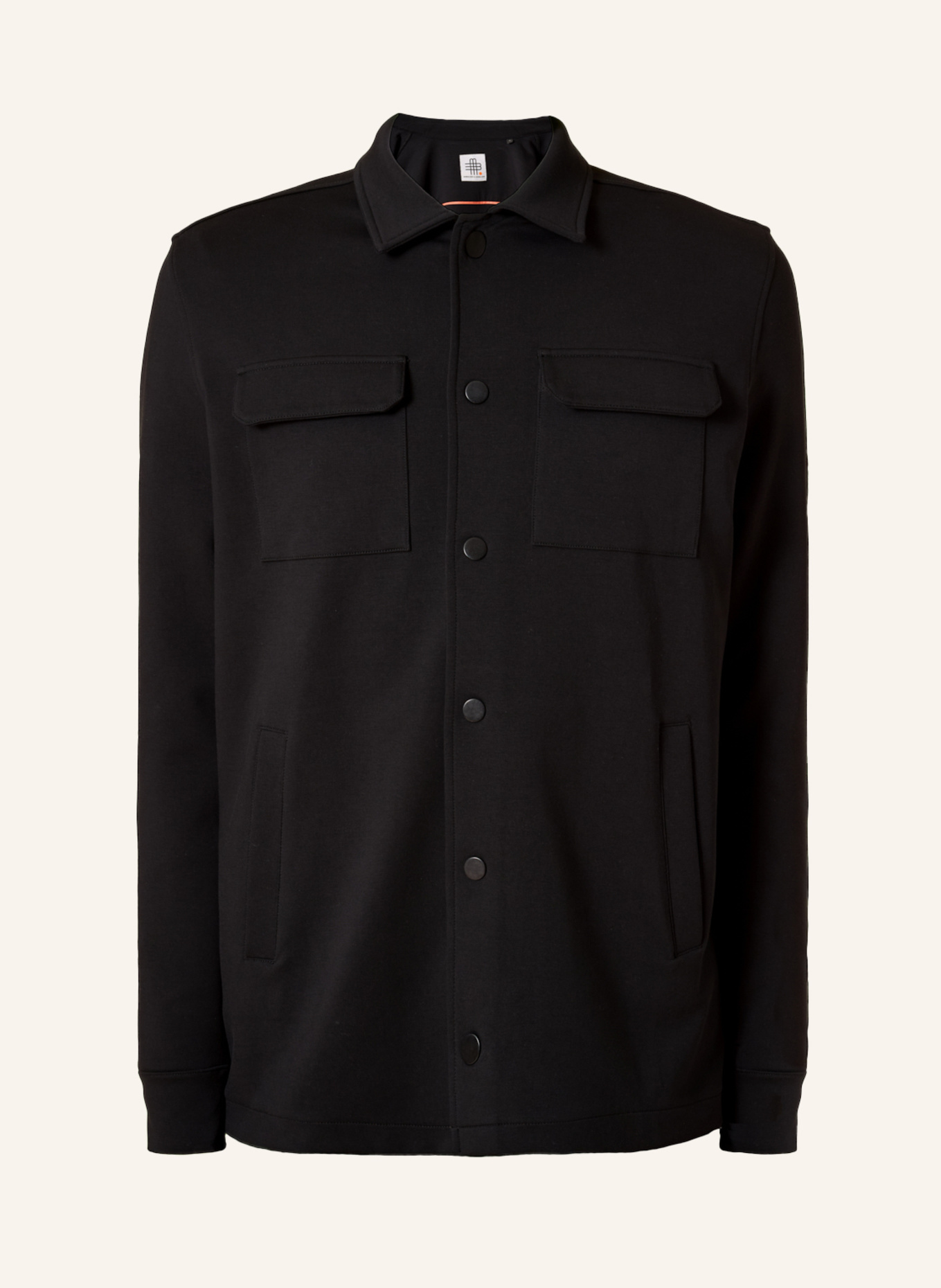 GEBAUER & GEBAUER Overshirt RYAN, Farbe: SCHWARZ (Bild 1)