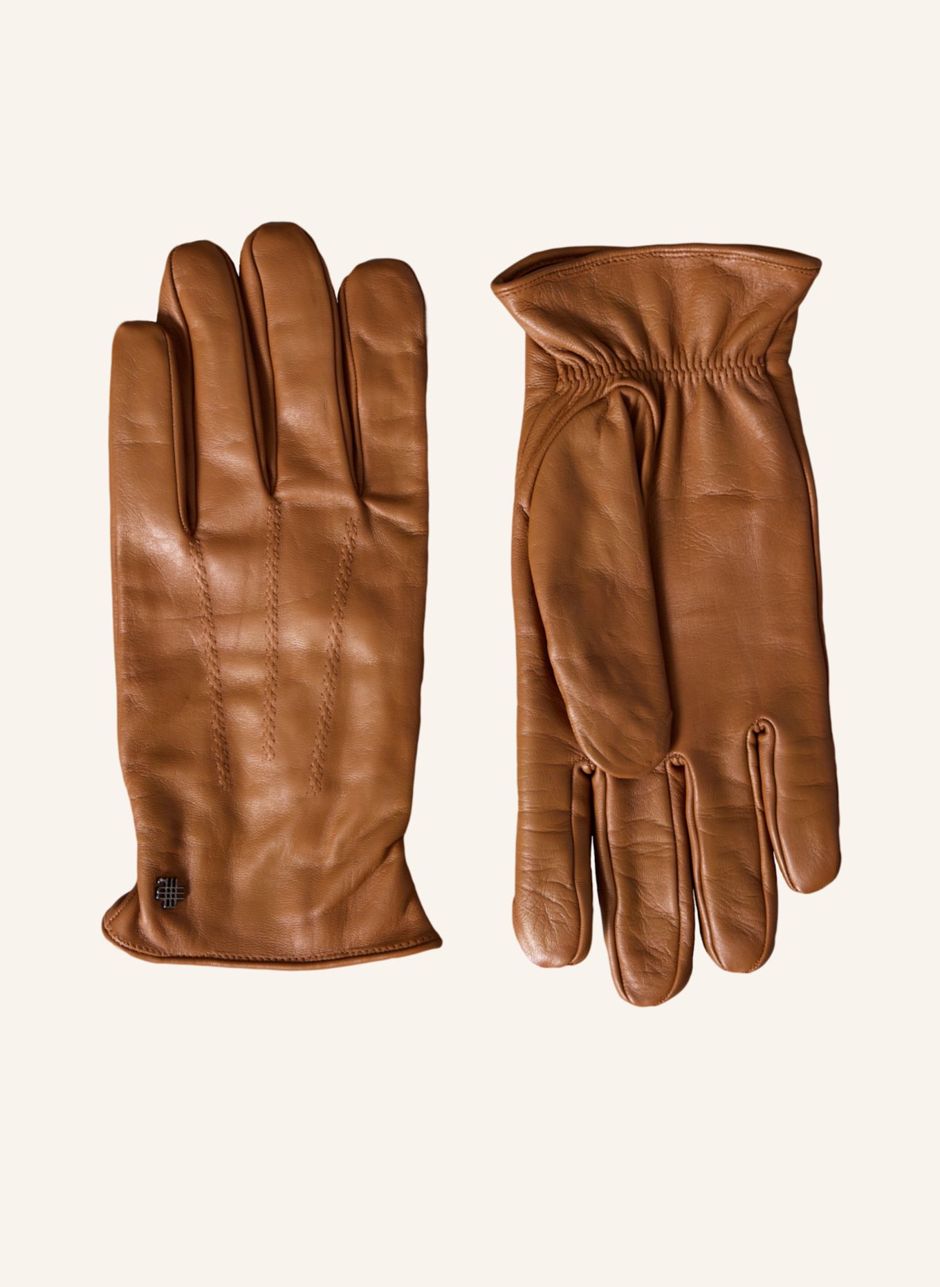 GEBAUER & GEBAUER Lederhandschuhe OXFORD, Farbe: COGNAC (Bild 1)