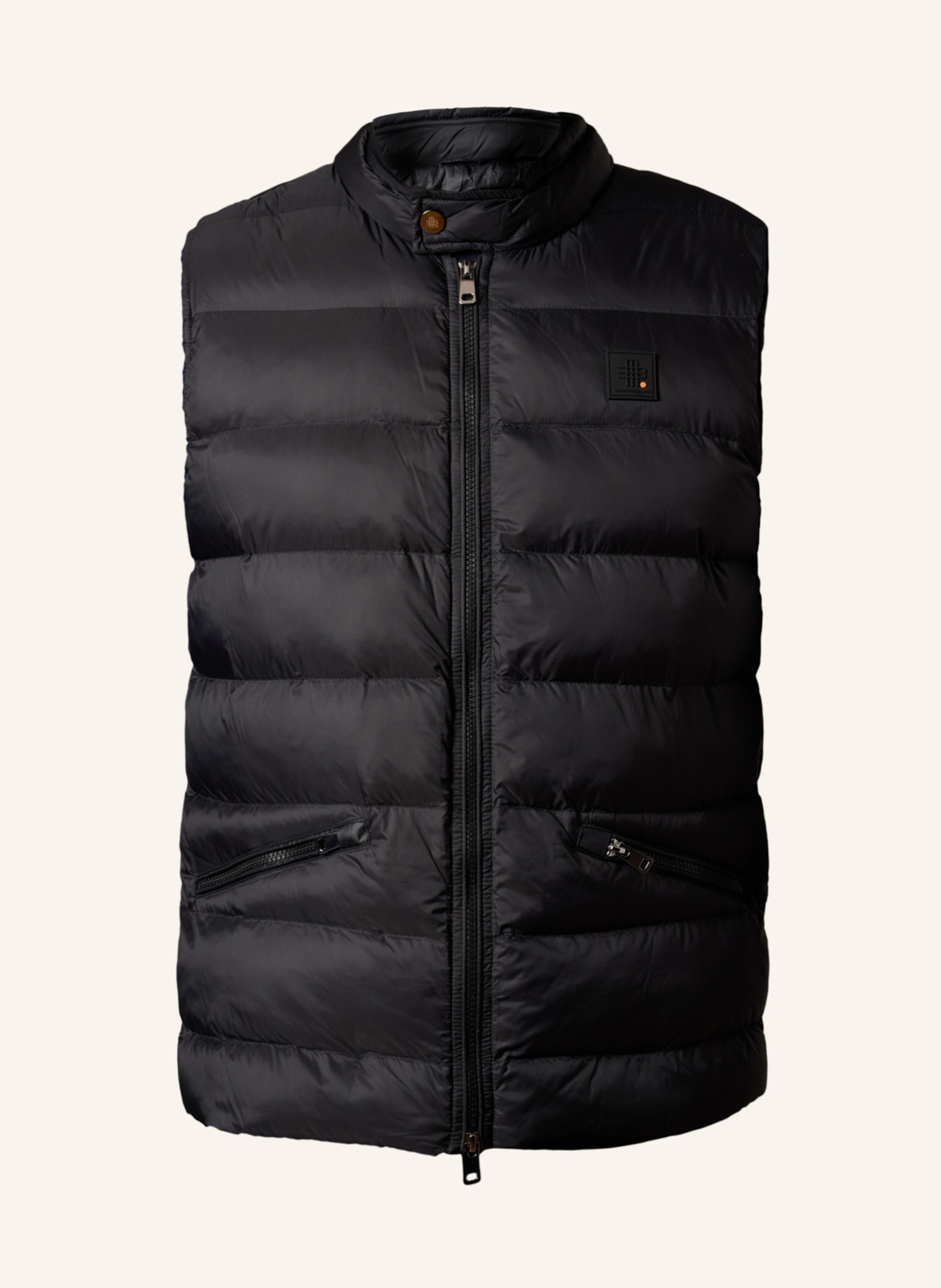 GEBAUER & GEBAUER Weste CLUB: SCHWARZ