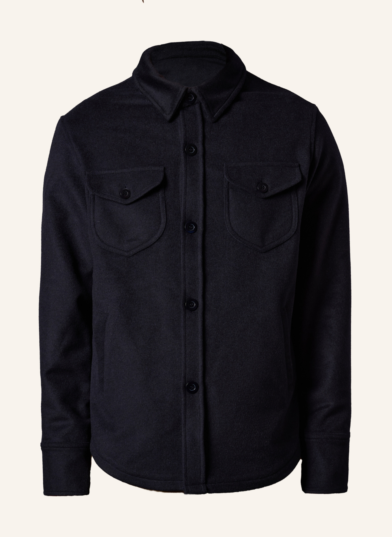 GEBAUER & GEBAUER Overjacket CORTIVO: DUNKELBLAU