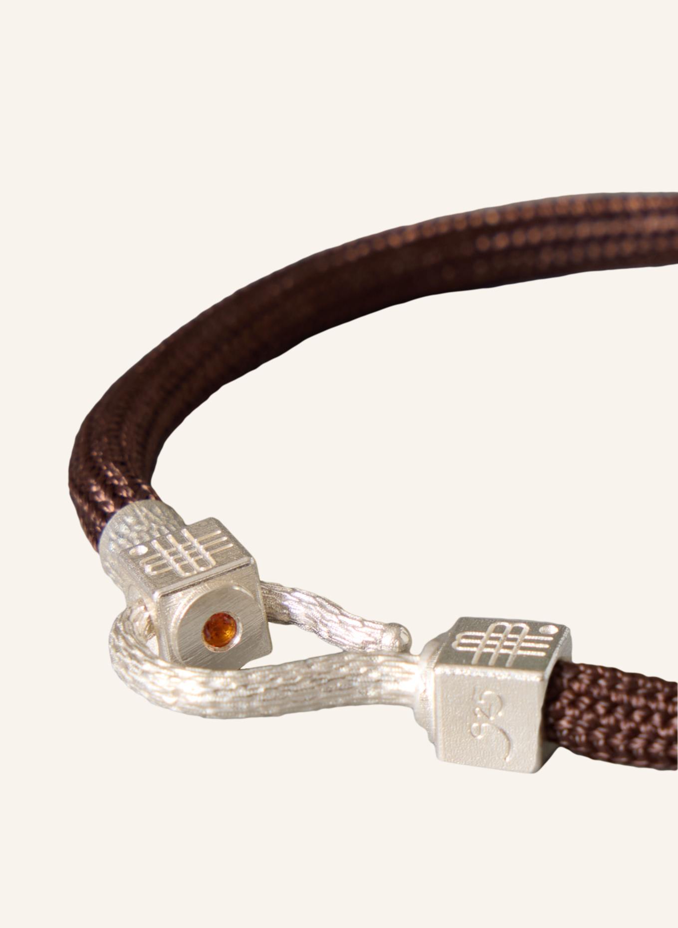 GEBAUER & GEBAUER Armband SEA: BRAUN