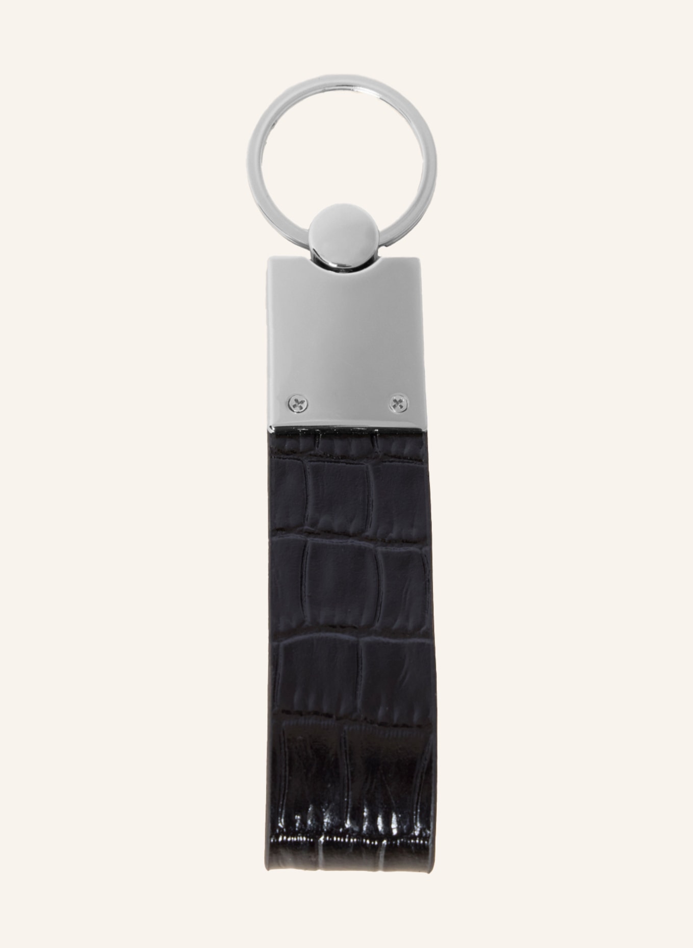 GEBAUER & GEBAUER Schlüsselanhänger SECRET: SCHWARZ