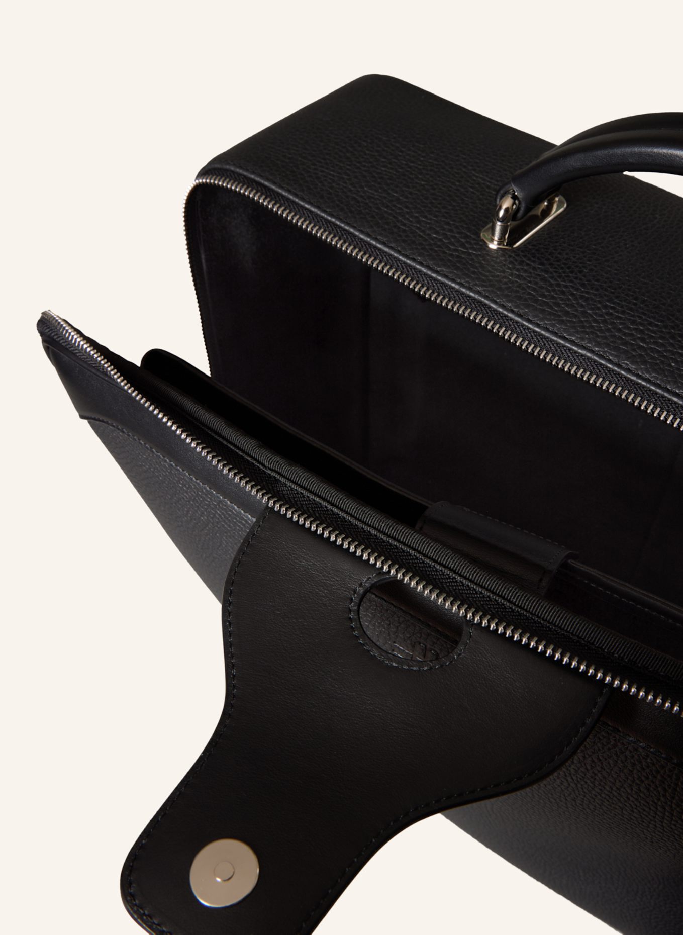 GEBAUER & GEBAUER Businesstasche PRESTIGE: SCHWARZ