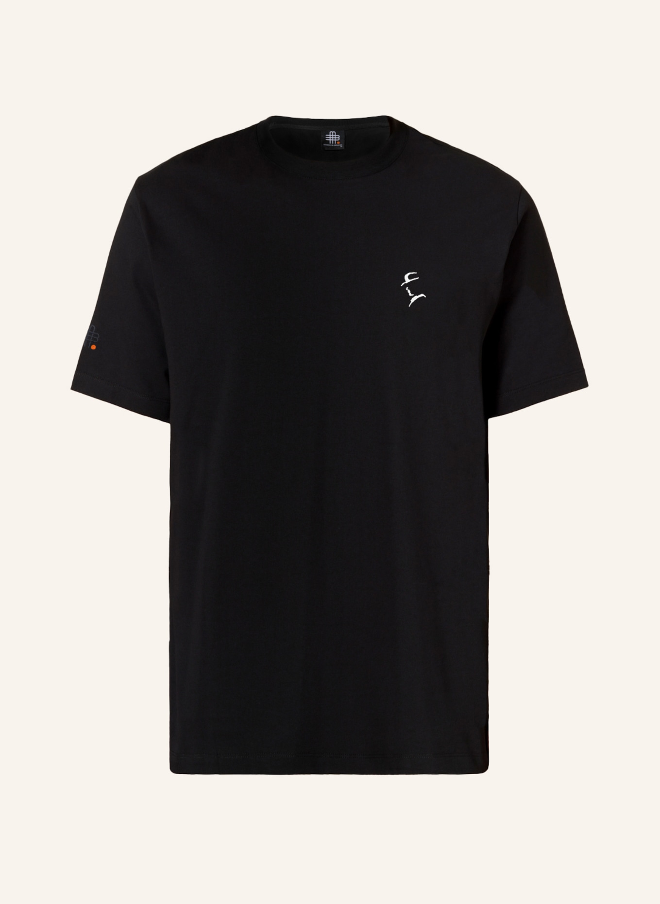 GEBAUER & GEBAUER T-Shirt VENDETTA: SCHWARZ