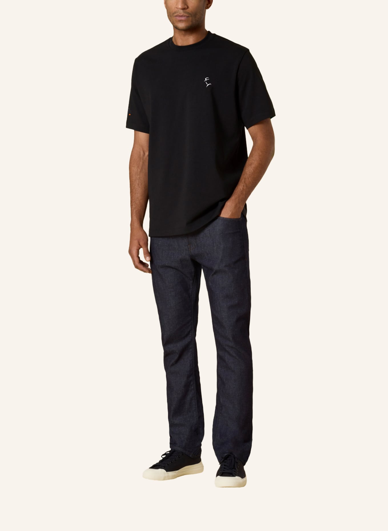 GEBAUER & GEBAUER T-Shirt VENDETTA: SCHWARZ