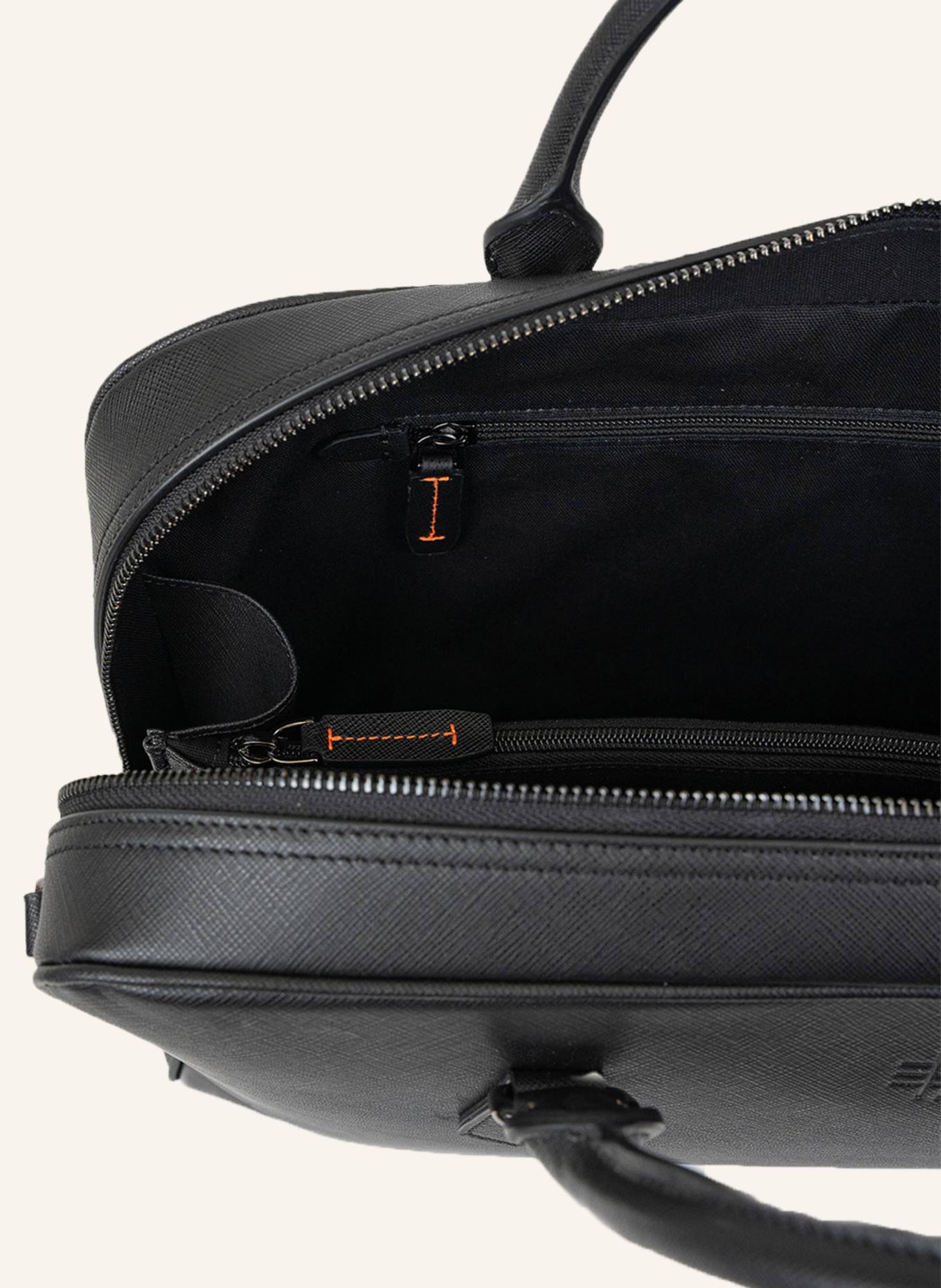 GEBAUER & GEBAUER Saffiano Business-Tasche ATELIER: SCHWARZ