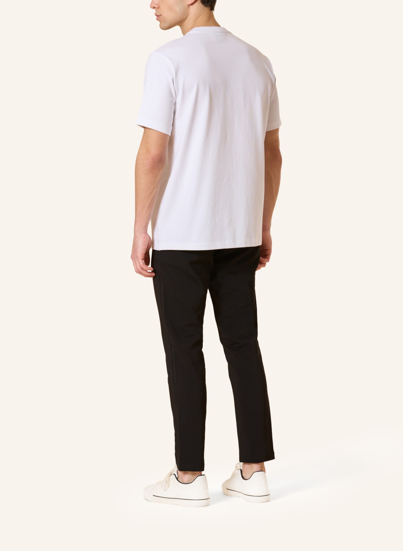 GEBAUER & GEBAUER Oversize T-Shirt DOLPHIN: WEISS