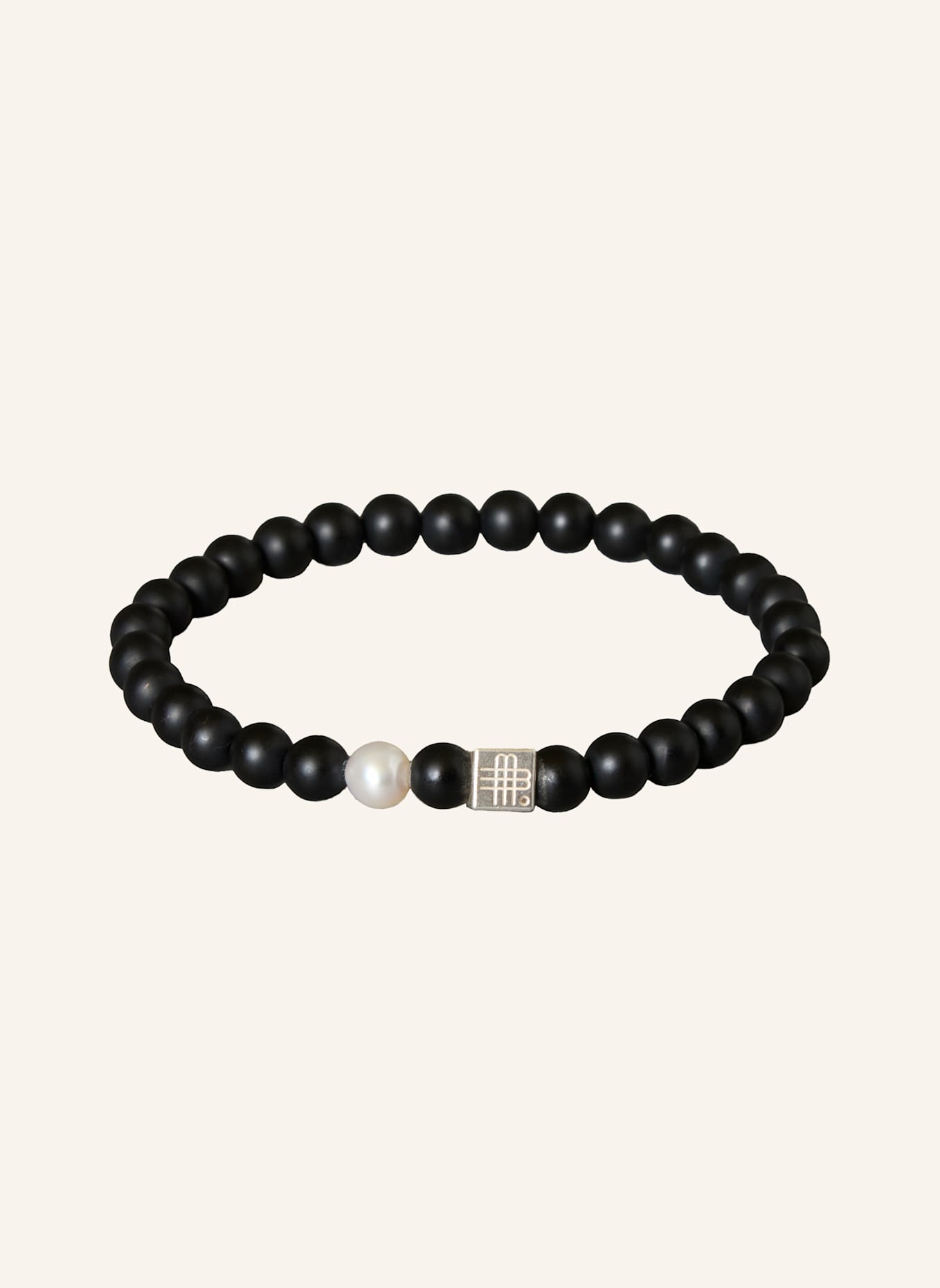 GEBAUER & GEBAUER Armband PEARL: SCHWARZ