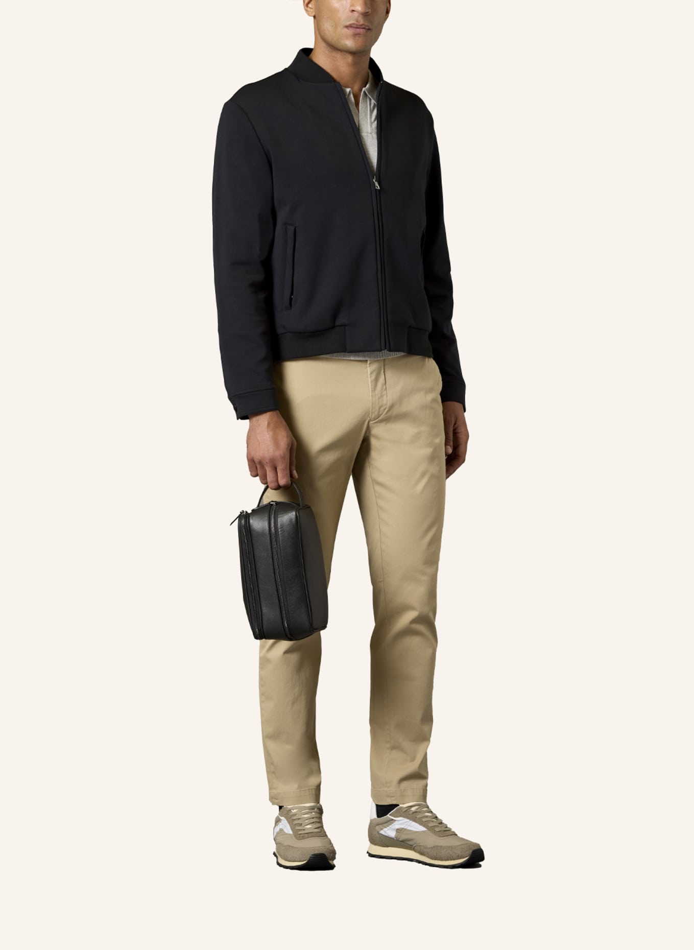 GEBAUER & GEBAUER Kulturtasche TRAVEL: SCHWARZ