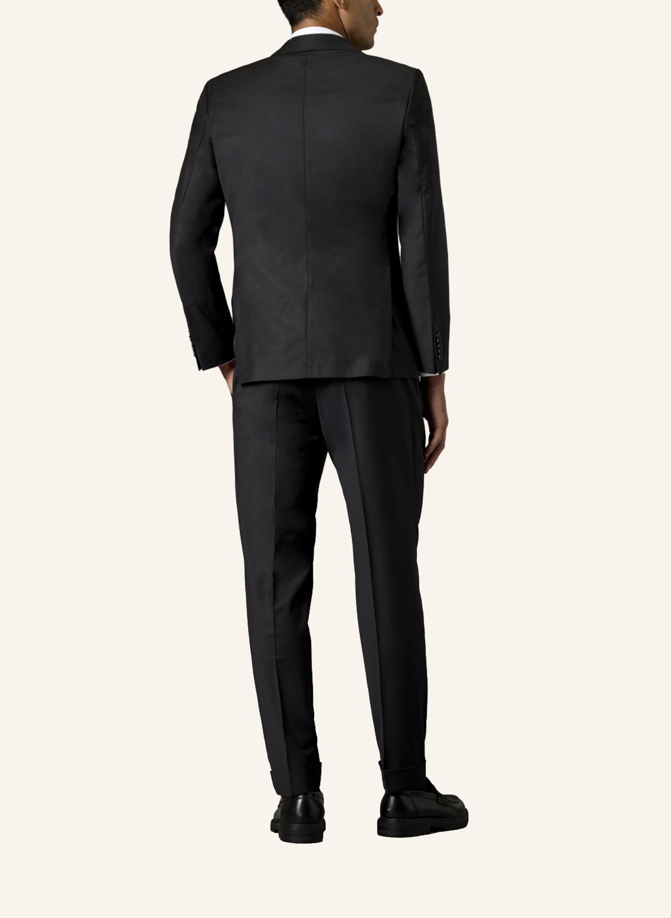 GEBAUER & GEBAUER Anzug PHANTOM: SCHWARZ