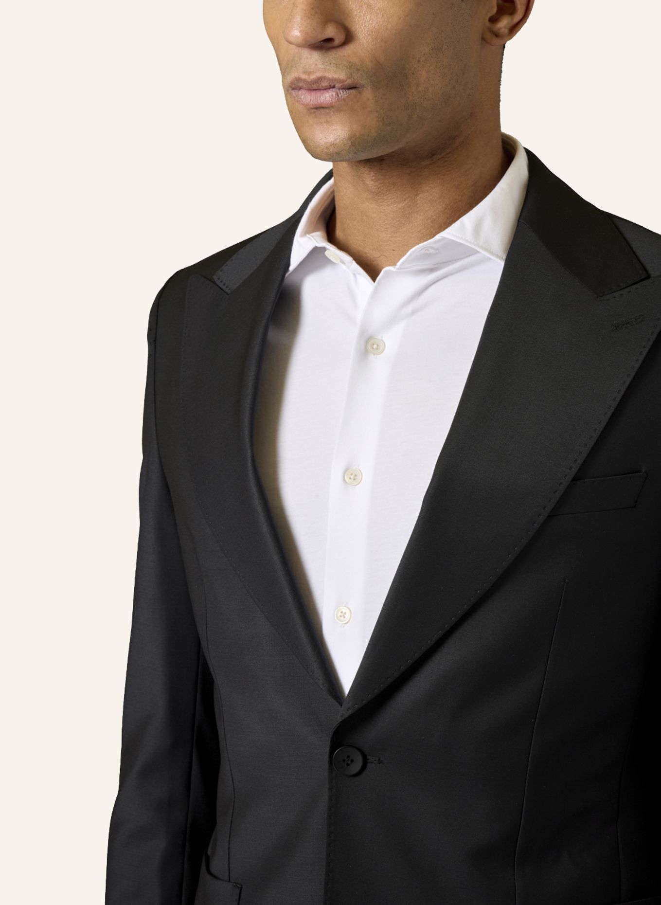 GEBAUER & GEBAUER Anzug PHANTOM: SCHWARZ