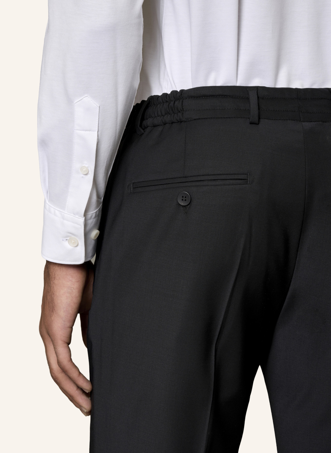 GEBAUER & GEBAUER Anzug PHANTOM: SCHWARZ