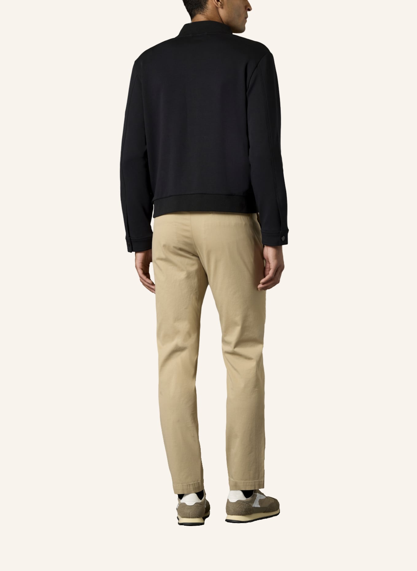 GEBAUER & GEBAUER Blouson CHANGER: SCHWARZ