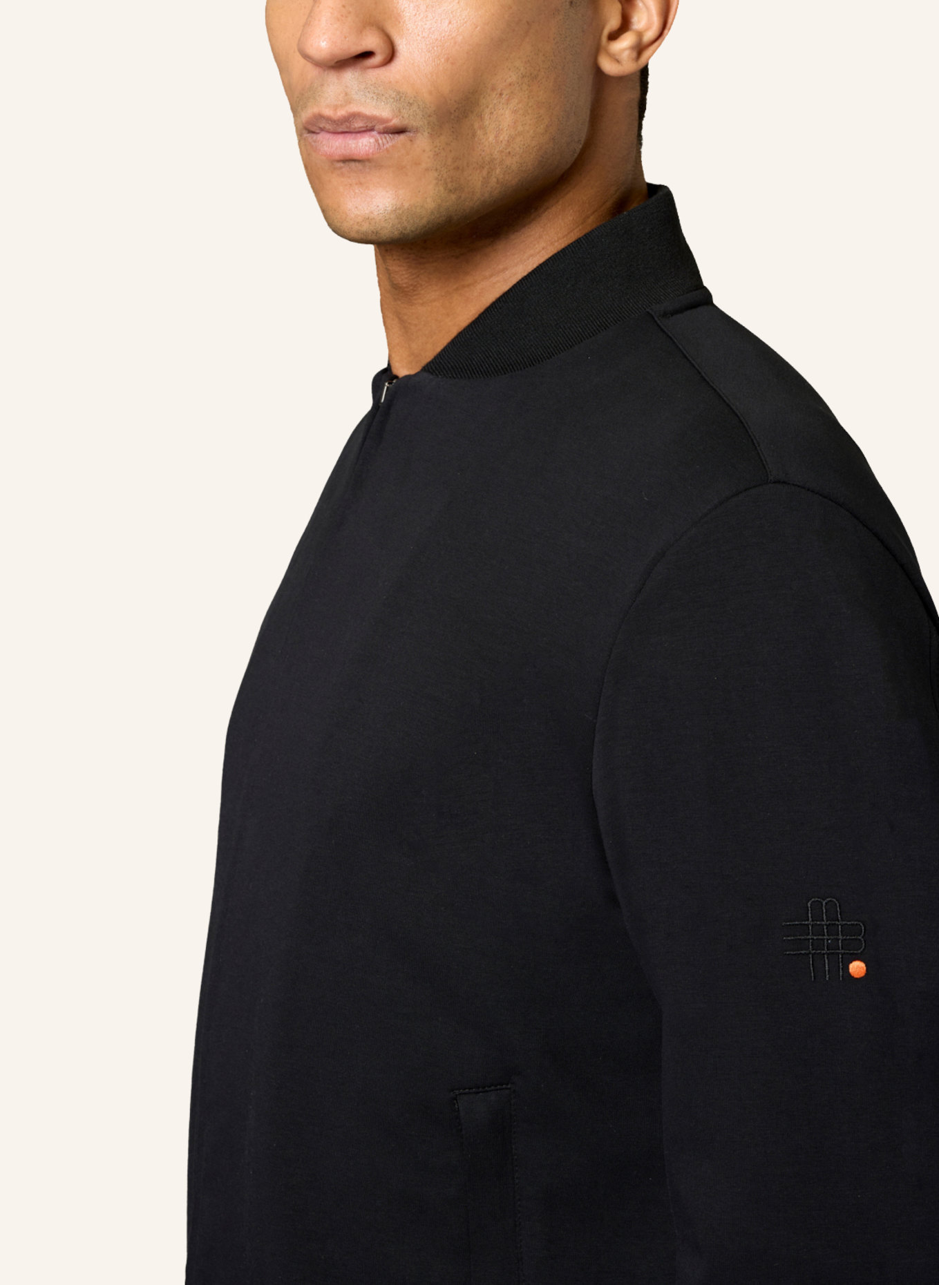 GEBAUER & GEBAUER Blouson CHANGER: SCHWARZ