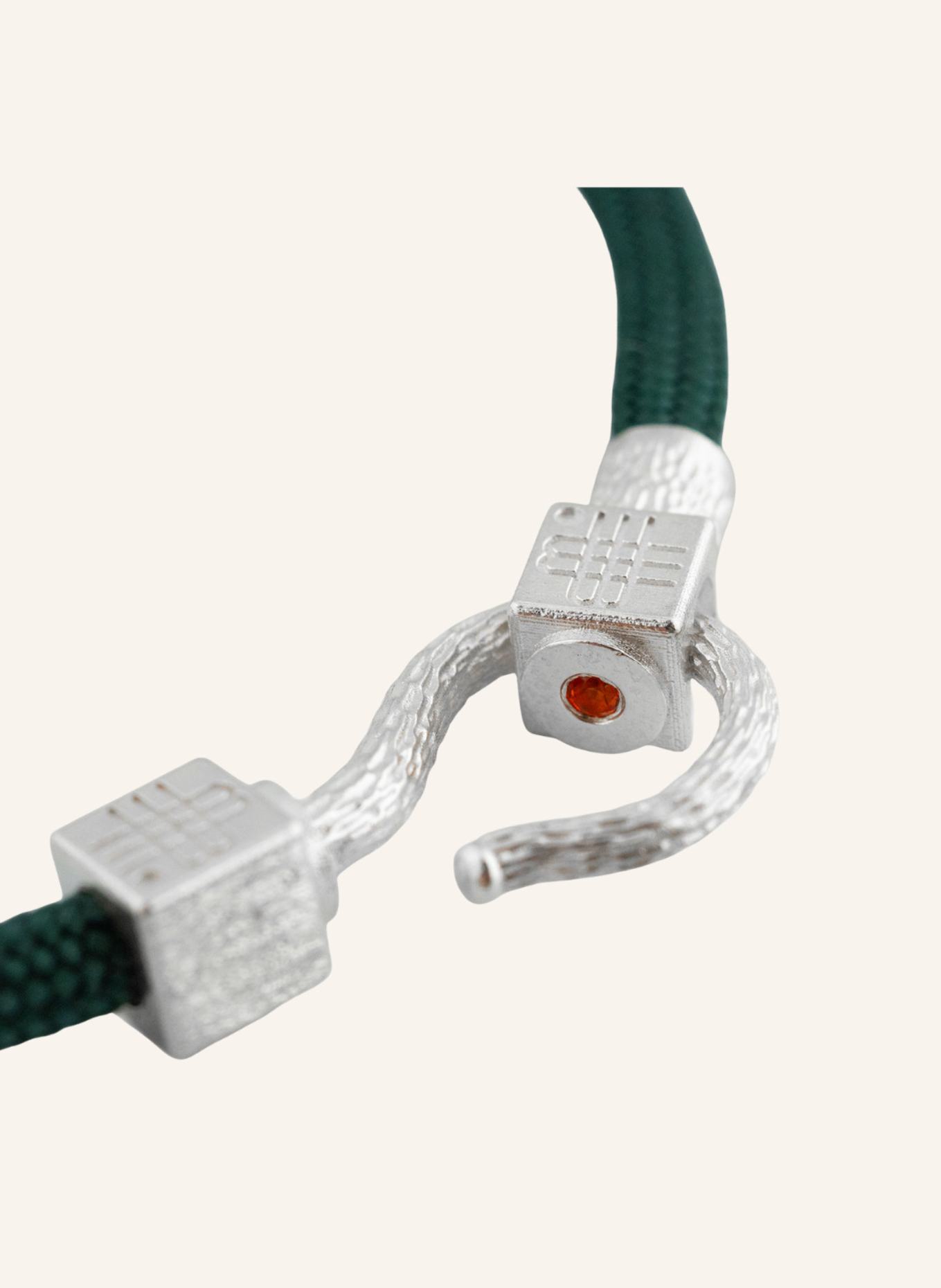 GEBAUER & GEBAUER Armband SEA: DUNKELGRÜN