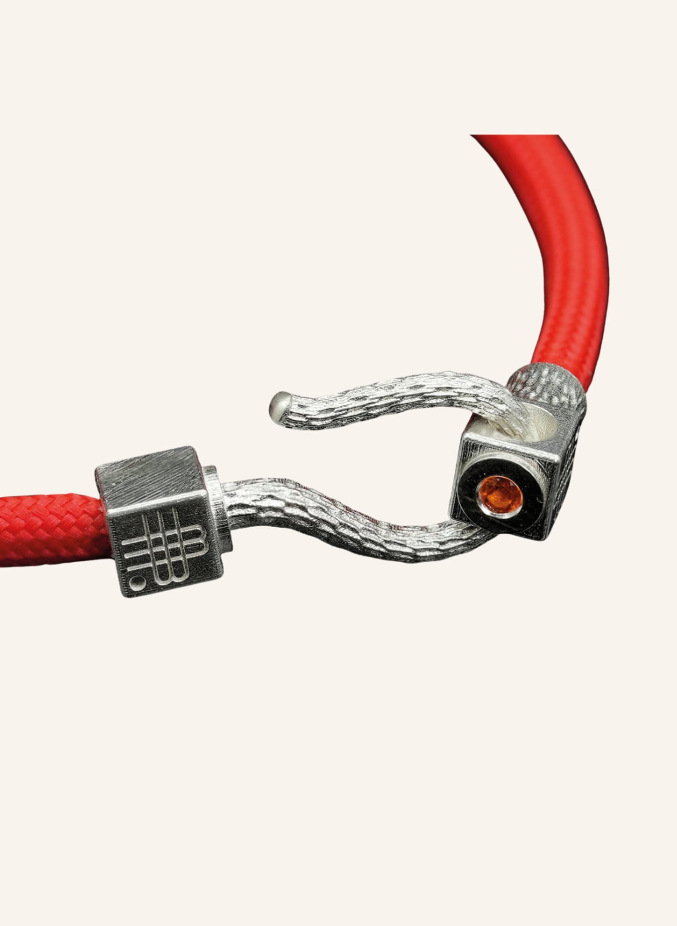 GEBAUER & GEBAUER Armband SEA: ROT