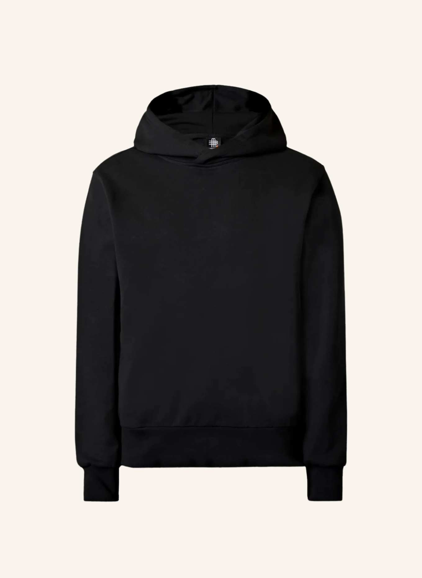GEBAUER & GEBAUER Hoodie CUBE: SCHWARZ