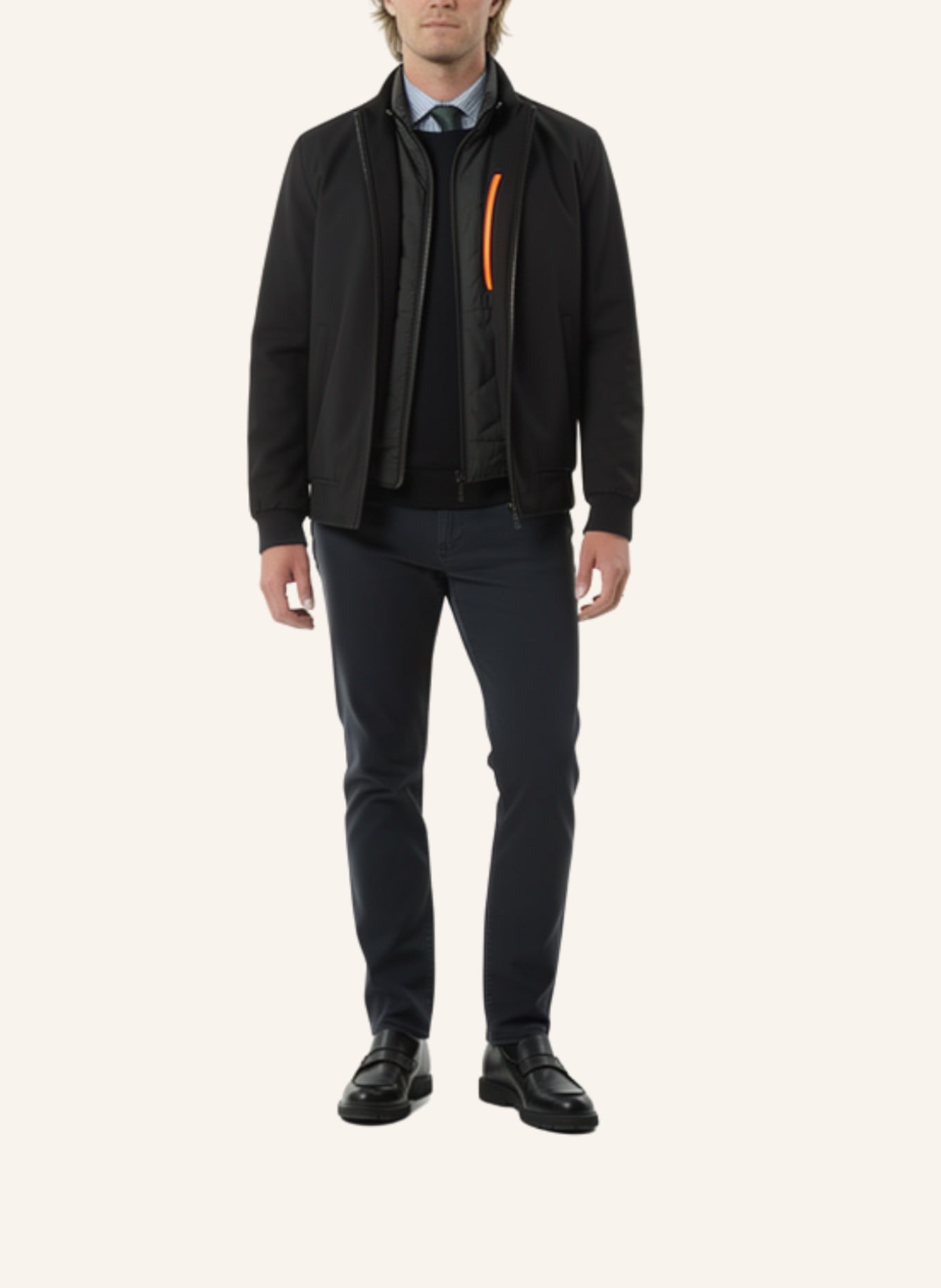 GEBAUER & GEBAUER Blouson UNDERCOVER: SCHWARZ