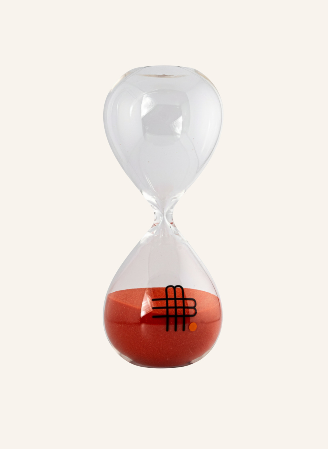 GEBAUER & GEBAUER Sanduhr: WEISS