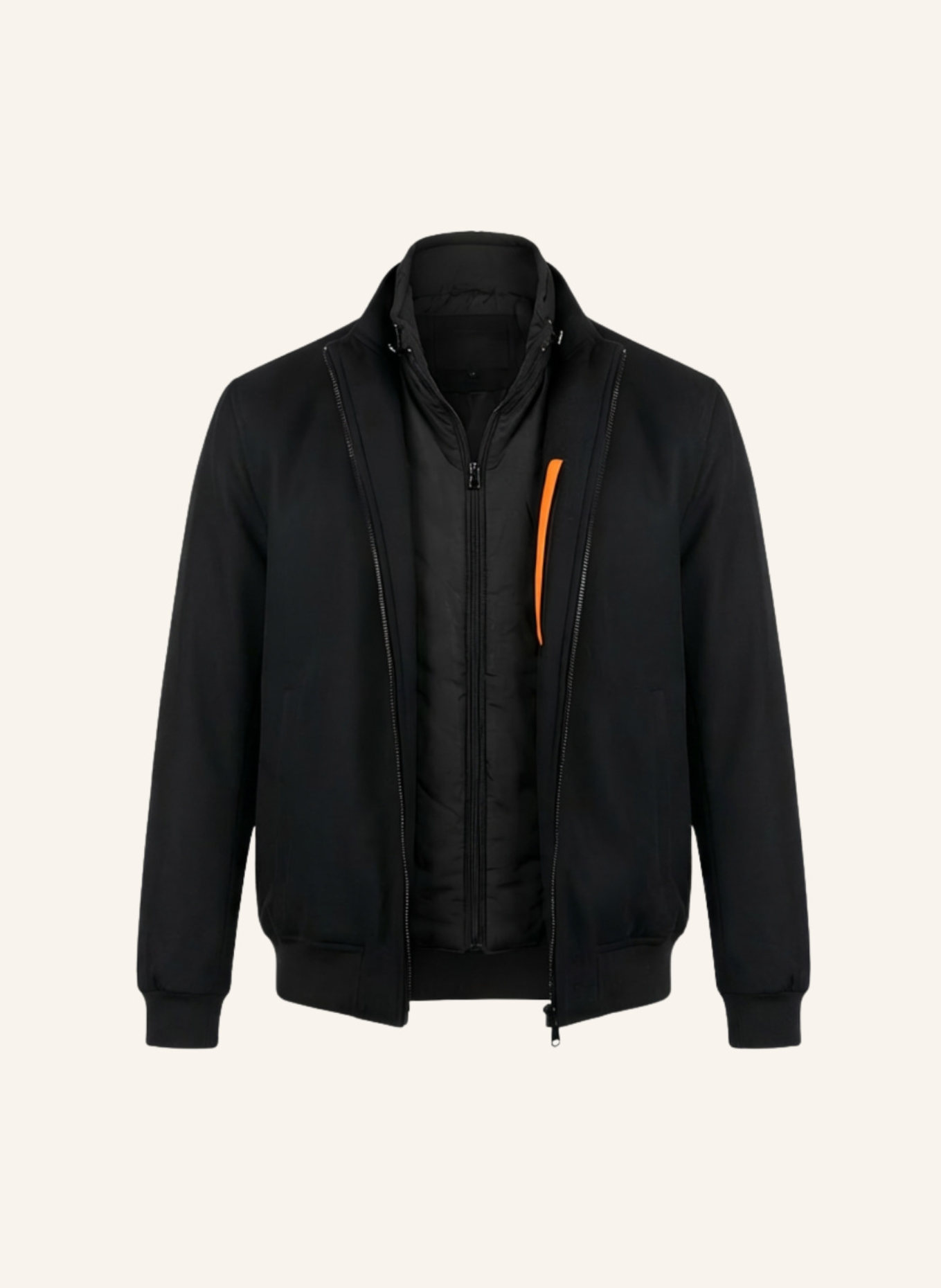 GEBAUER & GEBAUER Blouson UNDERCOVER: SCHWARZ