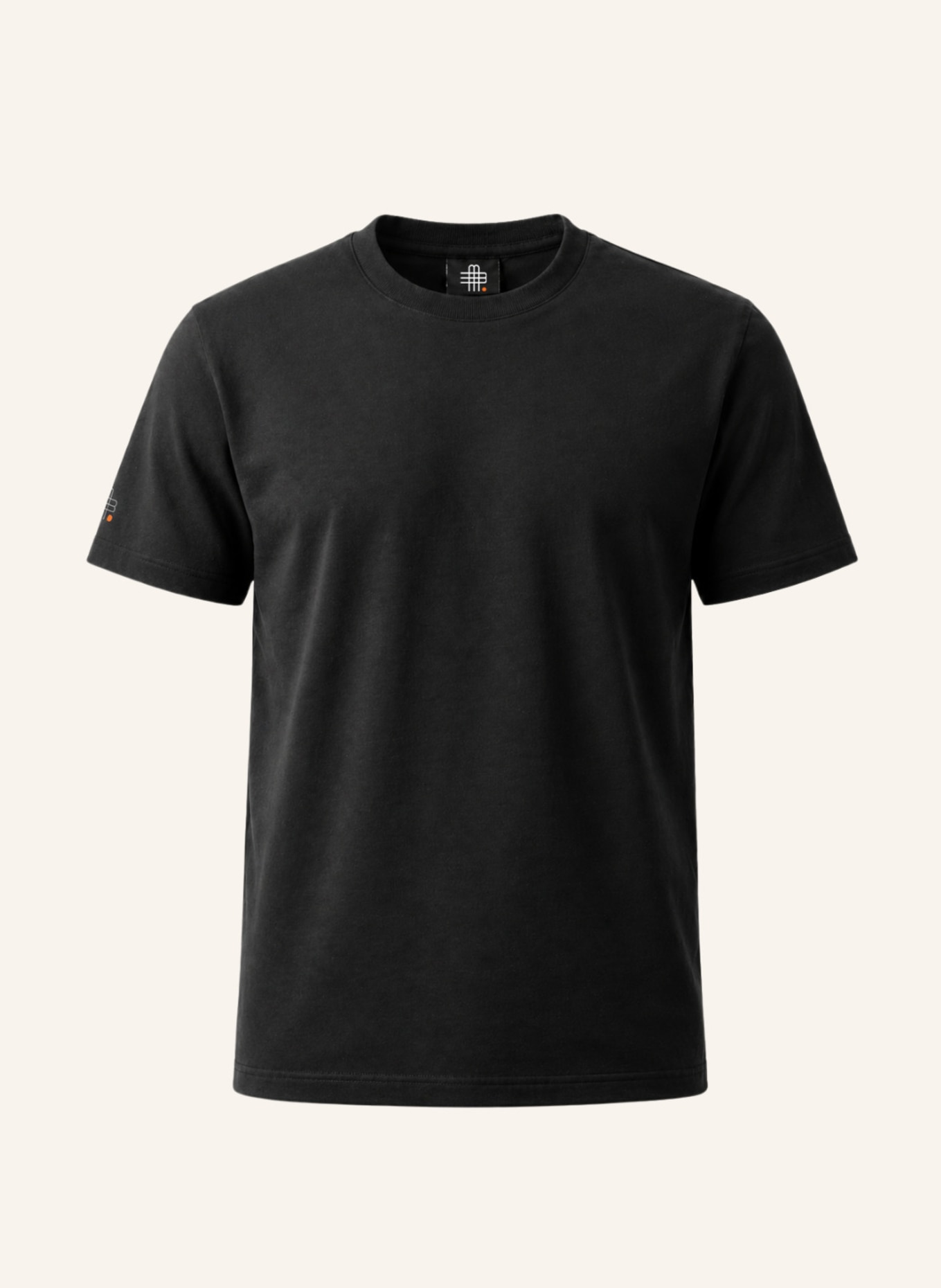 GEBAUER & GEBAUER Oversize T-Shirt TIMECODE: SCHWARZ