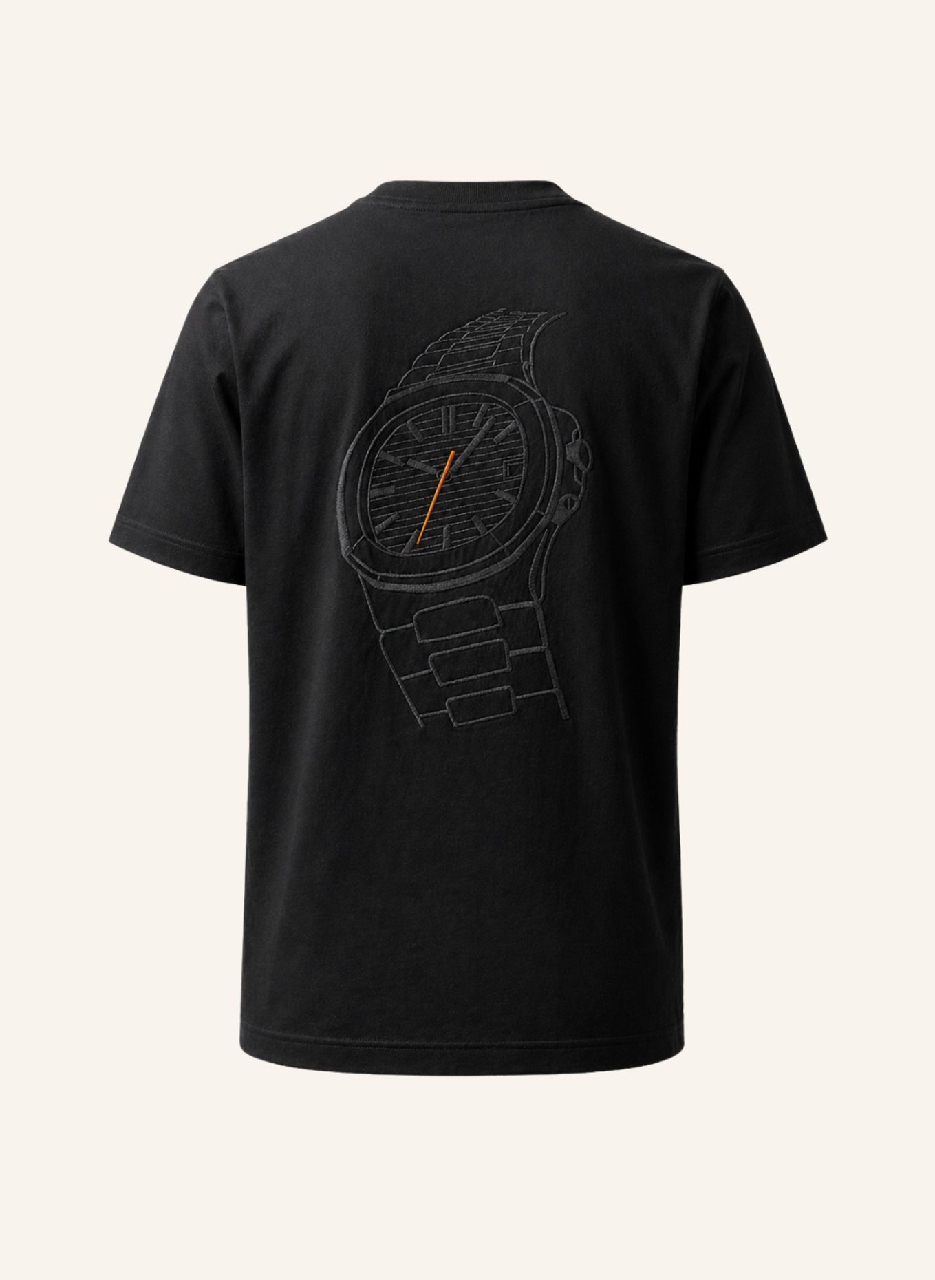 GEBAUER & GEBAUER Oversize T-Shirt TIMECODE: SCHWARZ