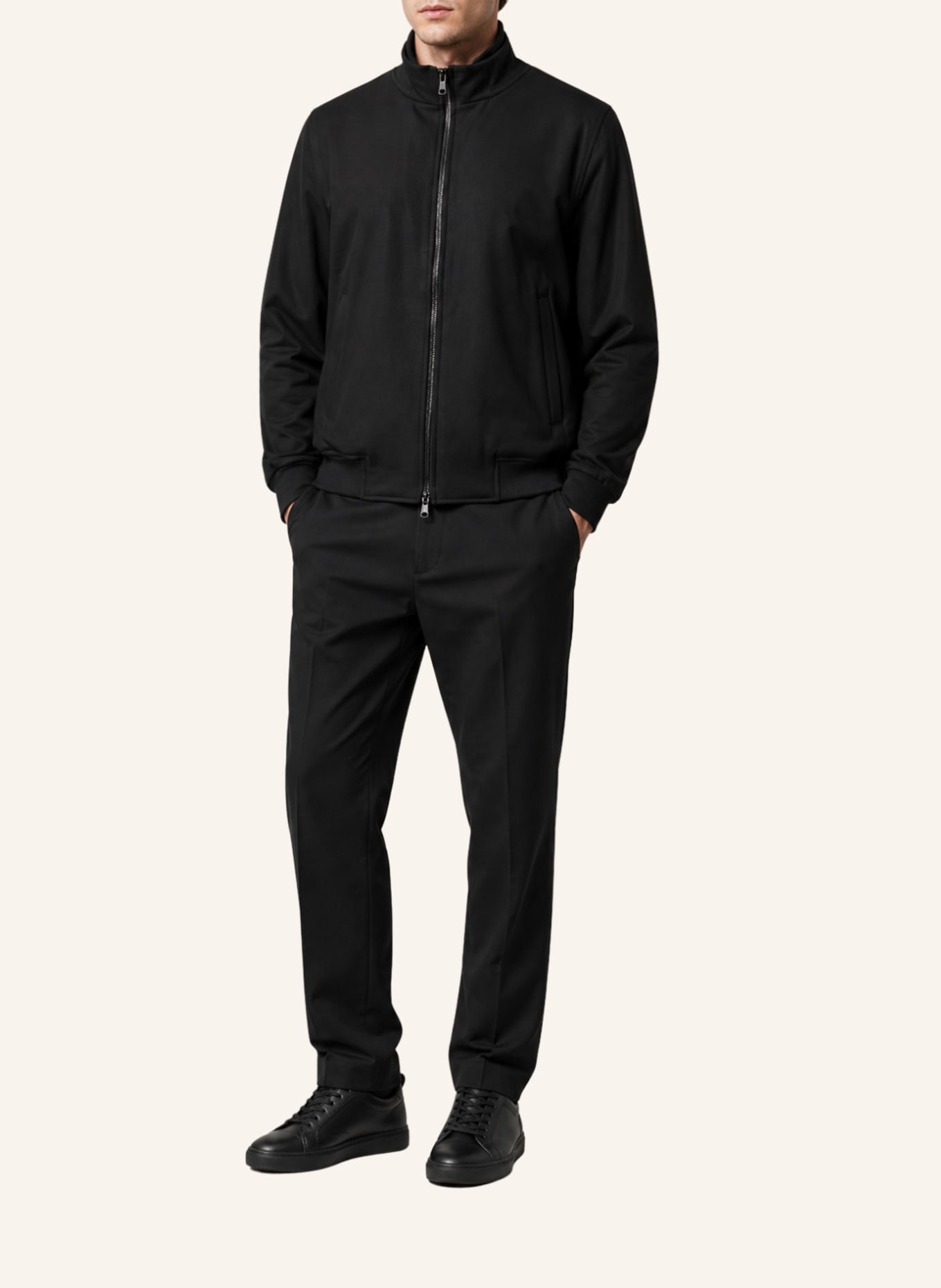 GEBAUER & GEBAUER Blouson UNDERCOVER: SCHWARZ