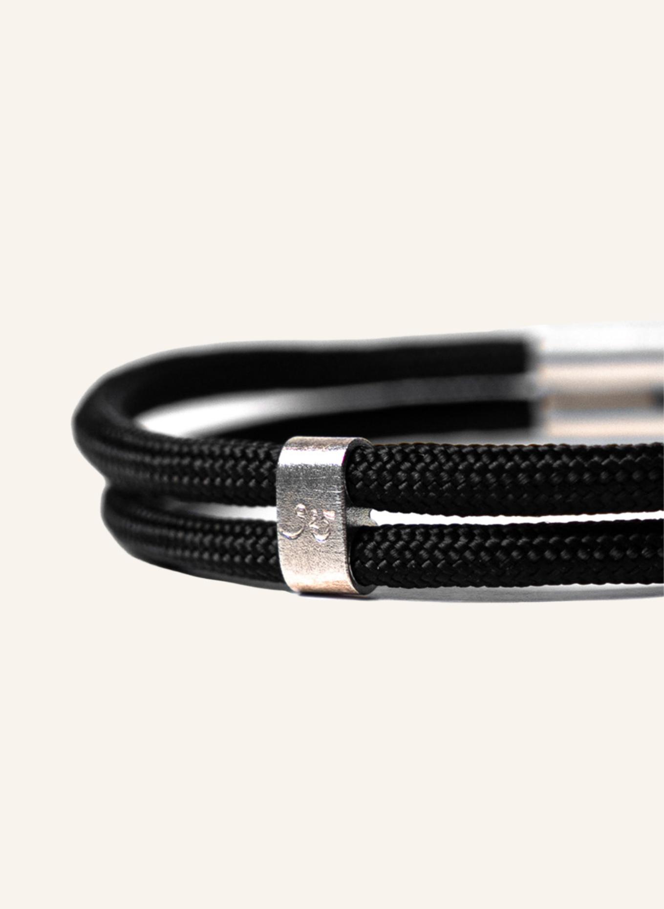 GEBAUER & GEBAUER Armband Portofino: SCHWARZ