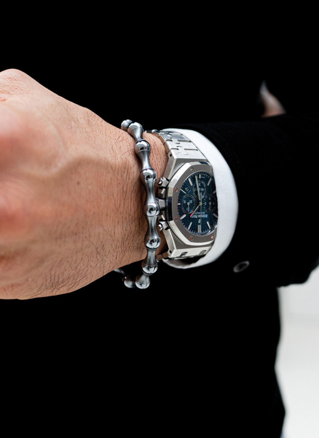 GEBAUER & GEBAUER Armband EARTH - 925 sterlingzilver: ZILVER