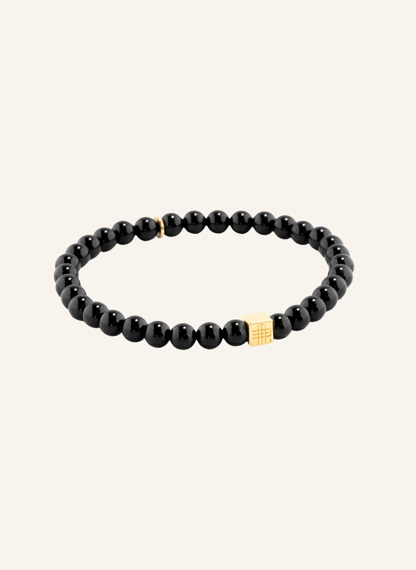 GEBAUER & GEBAUER Armband Toxic Gold - 750 goud: ZWART
