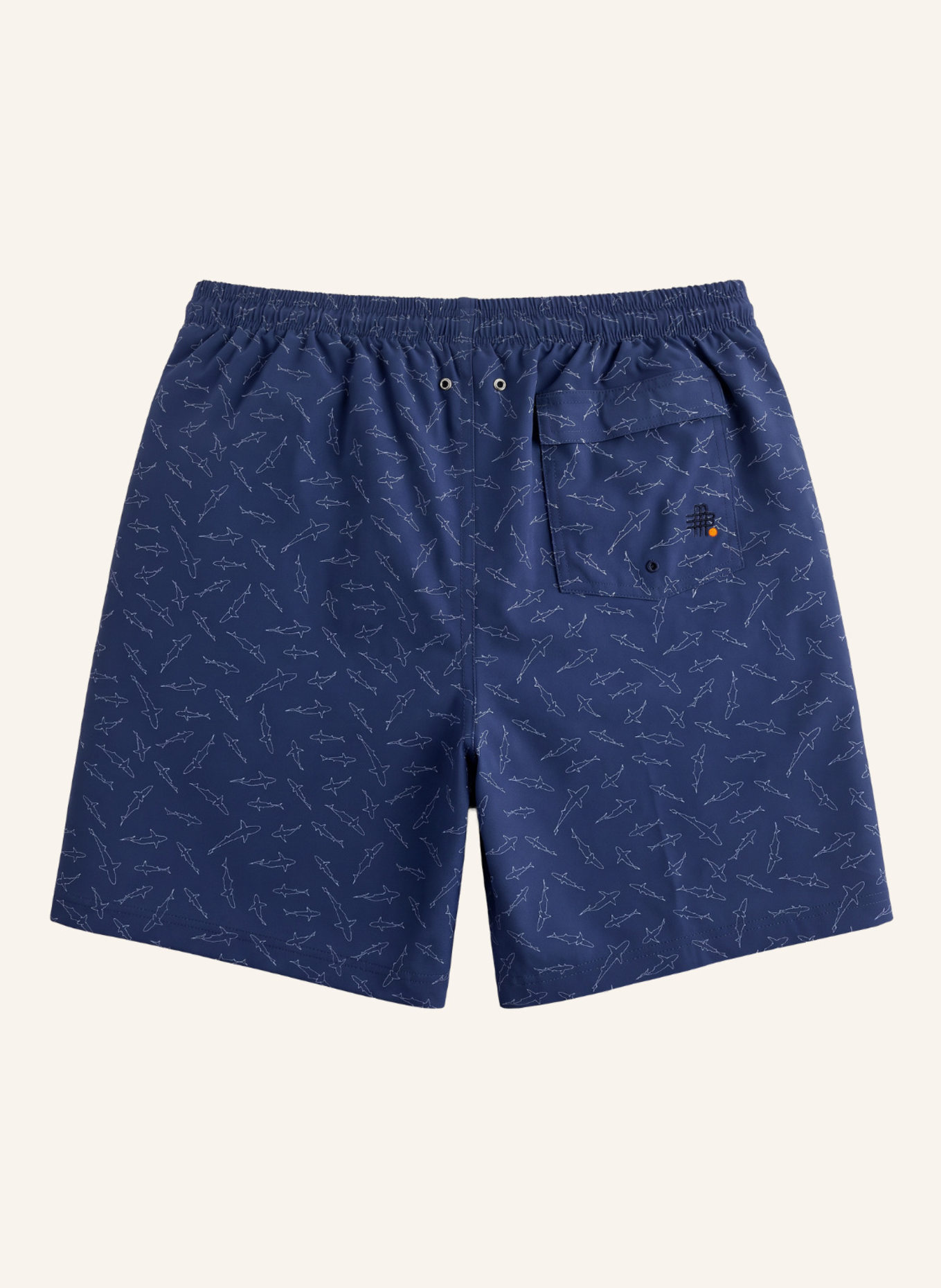 GEBAUER & GEBAUER Badehorts SHARK: SCHWARZ