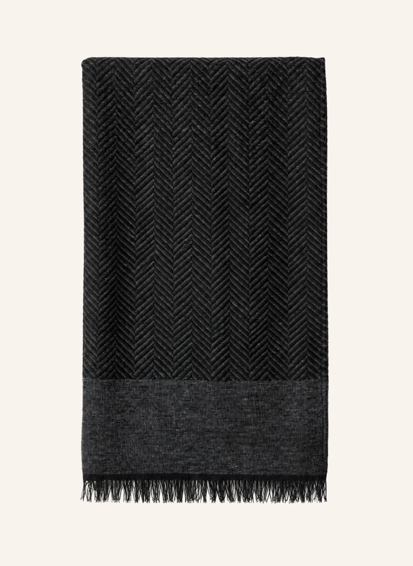 GEBAUER & GEBAUER HAMILTON Scarf: BLACK