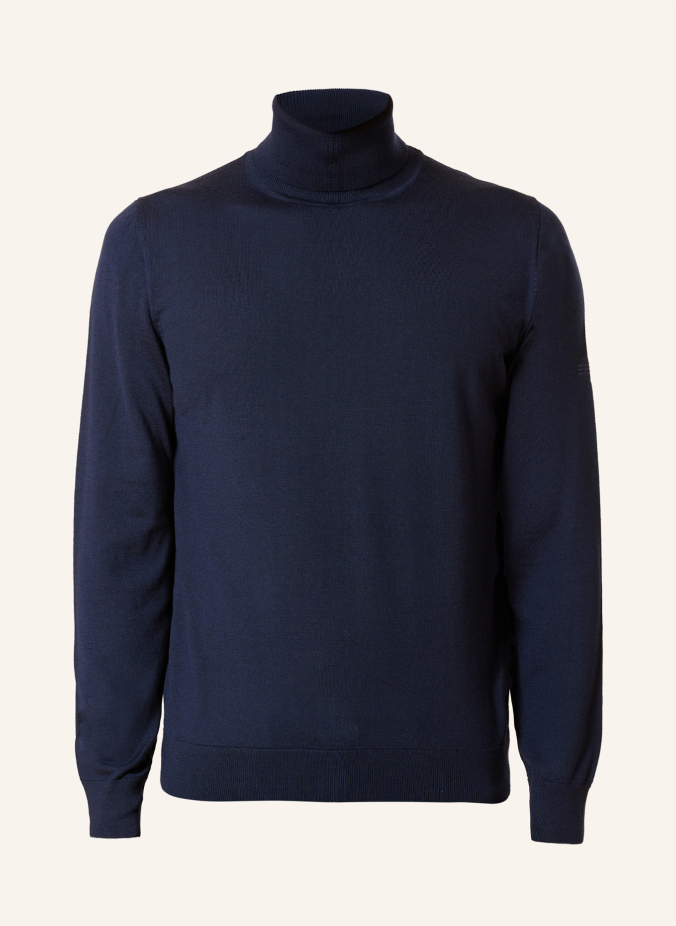 GEBAUER & GEBAUER Rollkragenpullover, Farbe: DUNKELBLAU (Bild 1)