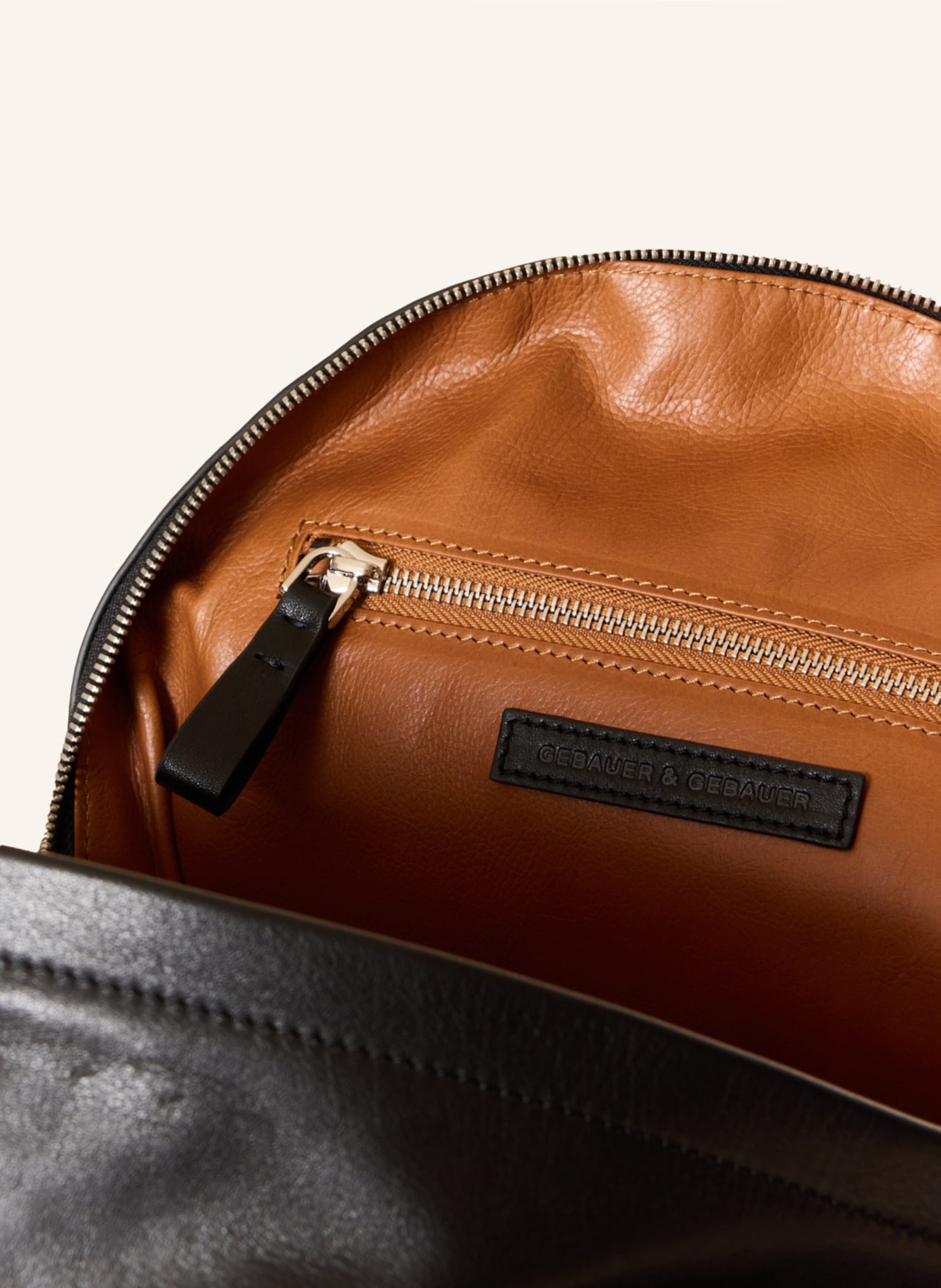 GEBAUER & GEBAUER Rucksack ONE & ONLY: SCHWARZ