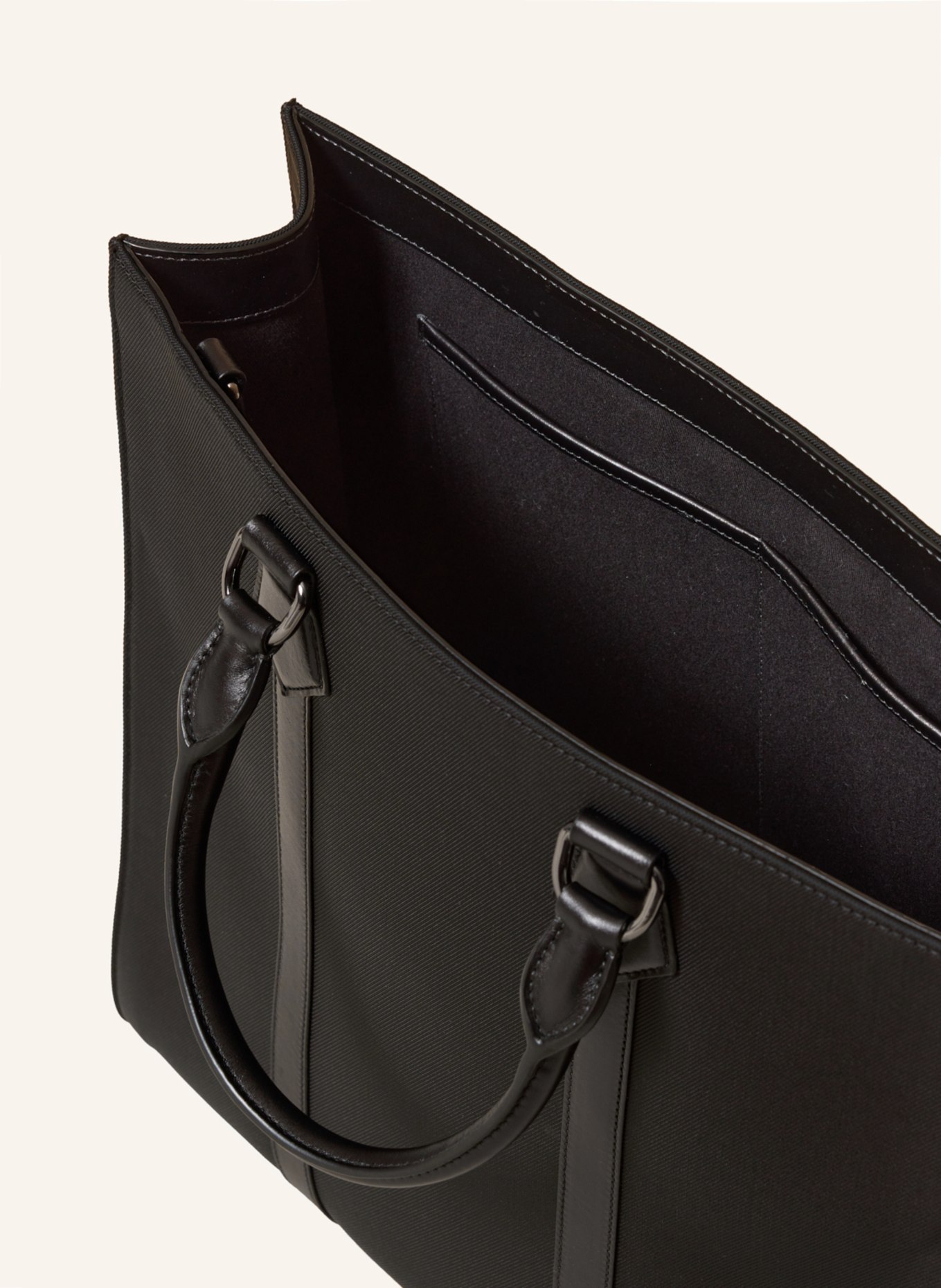 GEBAUER & GEBAUER Shopper LAGO: SCHWARZ/ ORANGE