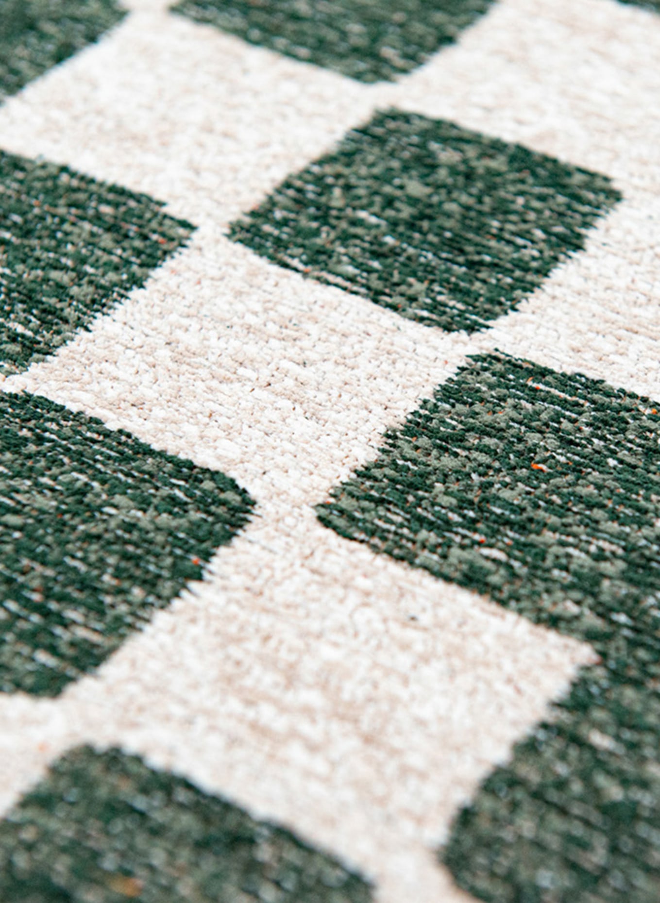 louis de poortere Teppich CRAFT CHESS, Farbe: GRÜN (Bild 2)