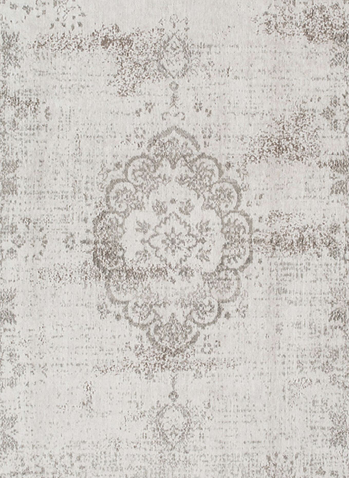 louis de poortere Teppich FADING WORLD MEDALLION: GRAU