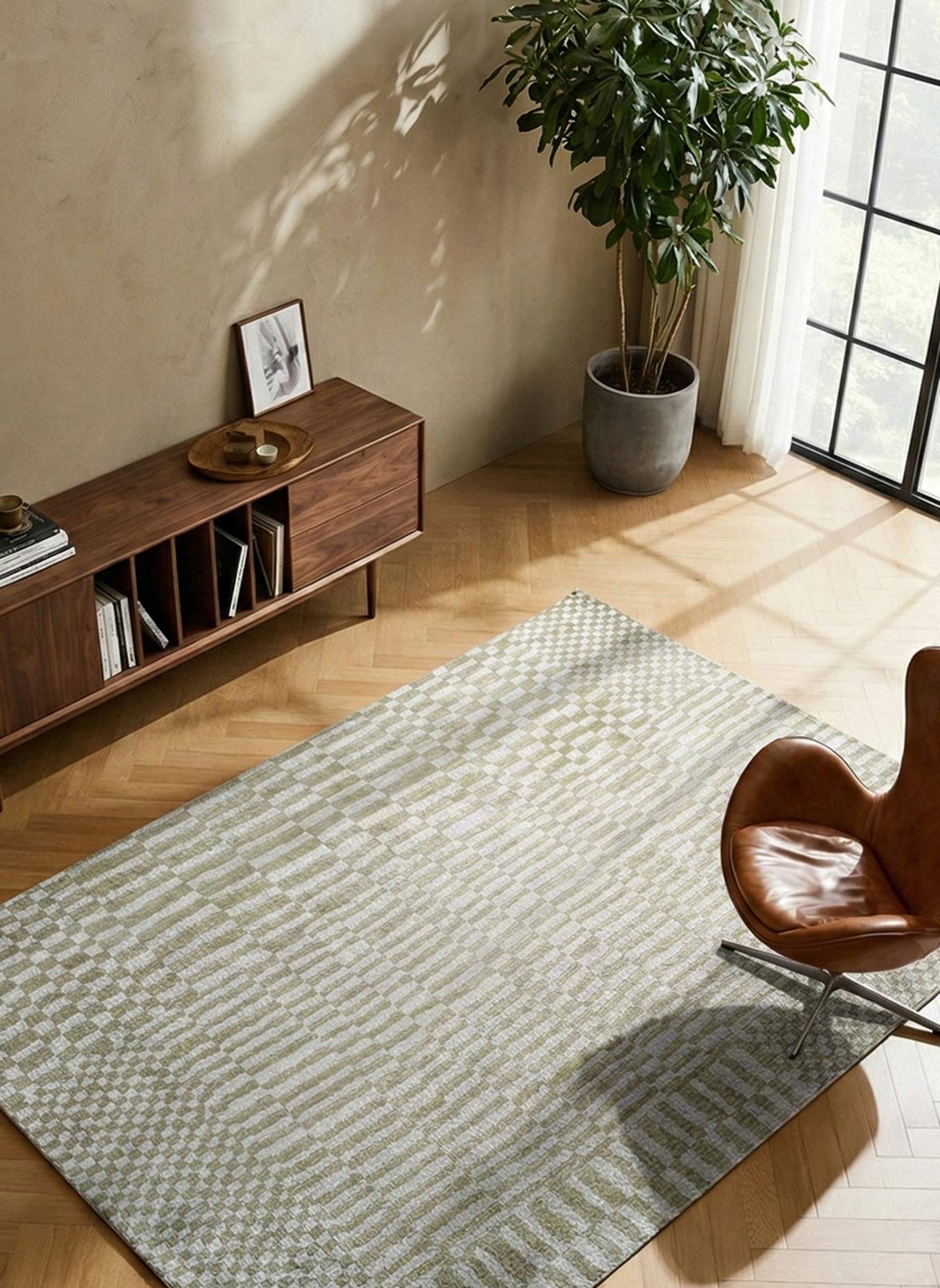 louis de poortere Teppich STRUCTURES BERBER: BEIGE