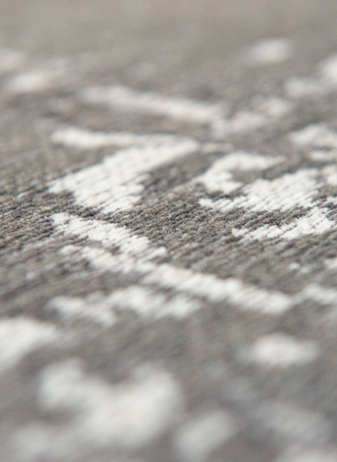 louis de poortere Teppich FADING WORLD MEDALLION: GRAU